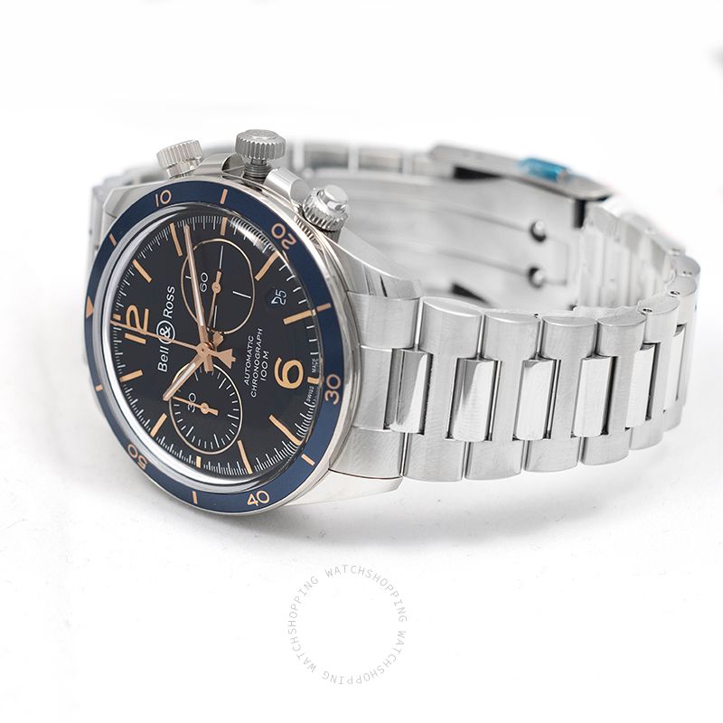 replica Bell & Ross Vintage BRV294-BU-G-ST/SST WATCHES 1