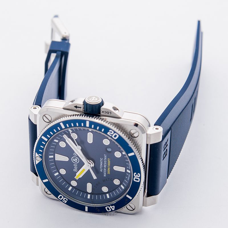replica Bell & Ross Instruments BR0392-D-BU-ST/SRB WATCHES 1