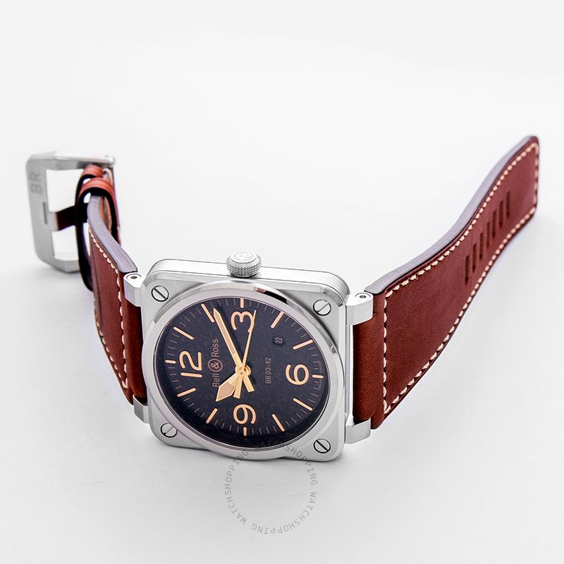 replica Bell & Ross Instruments BR0392-ST-G-HE/SCA/2 WATCHES 1