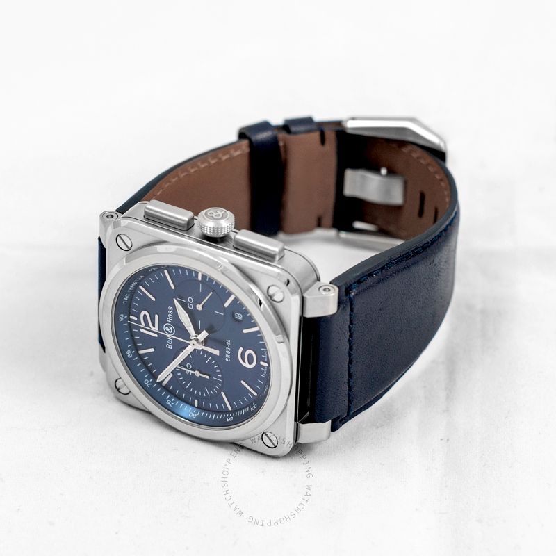 replica Bell & Ross Instruments BR0394-BLU-ST/SCA WATCHES 1