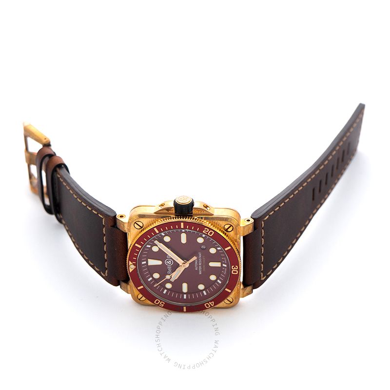 replica Bell & Ross Instruments BR0392-D-R-BR/SCA WATCHES 1 
