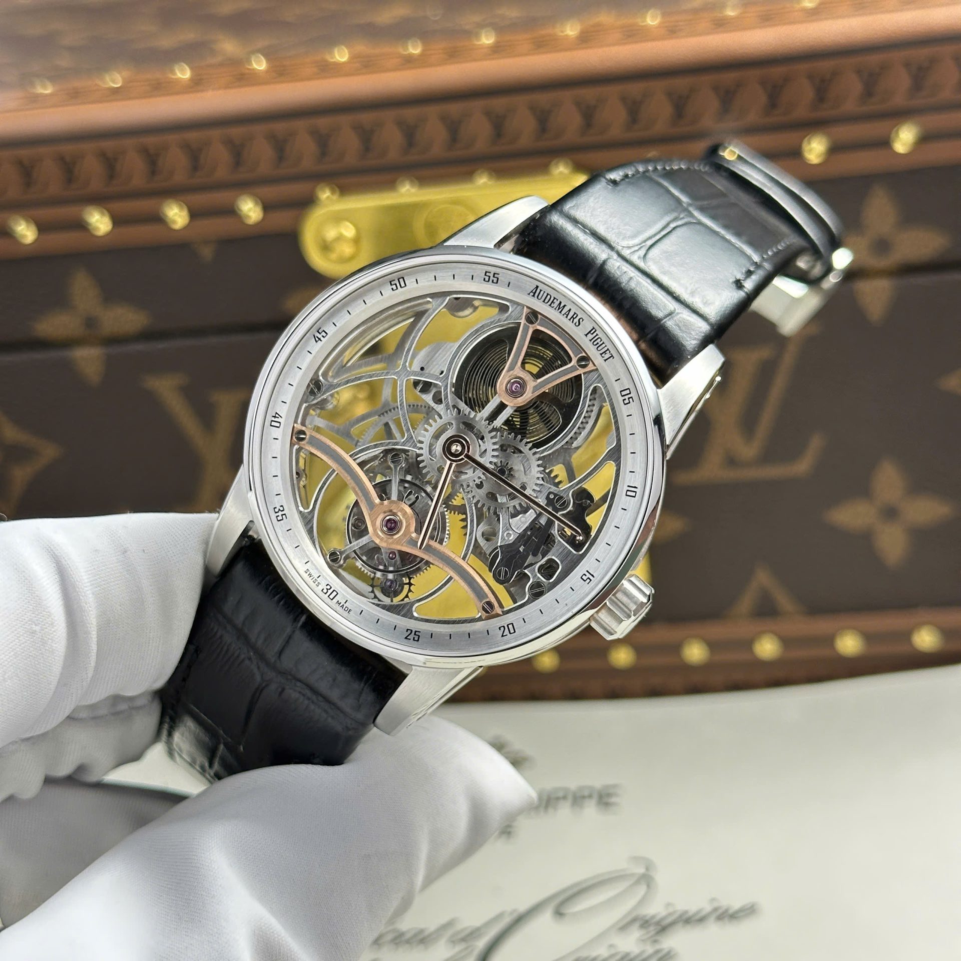 replica Audemars Piguet Best Replica Watch Royal Oak Custom Moissanite Diamonds 41mm WATCHES 1 