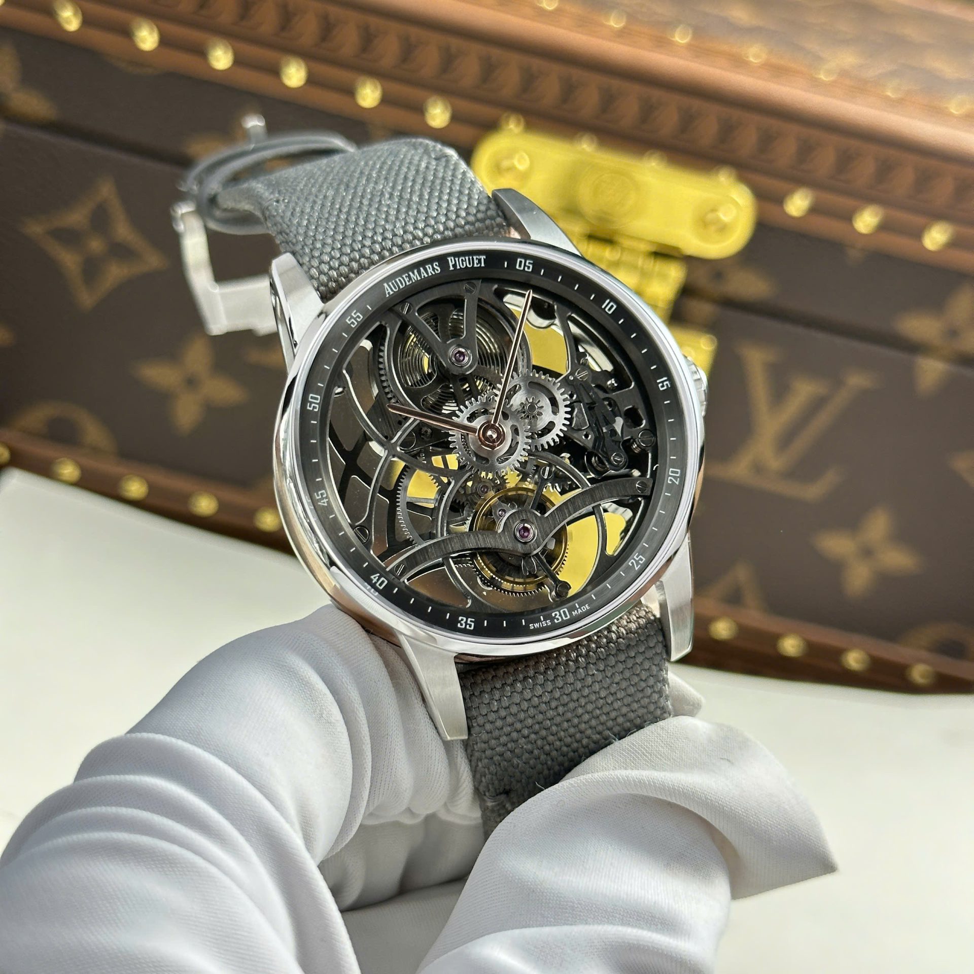 replica Audemars Piguet Replica Watches Royal Oak 26331OR White Dial ZF Factory 41mm WATCHES 1 