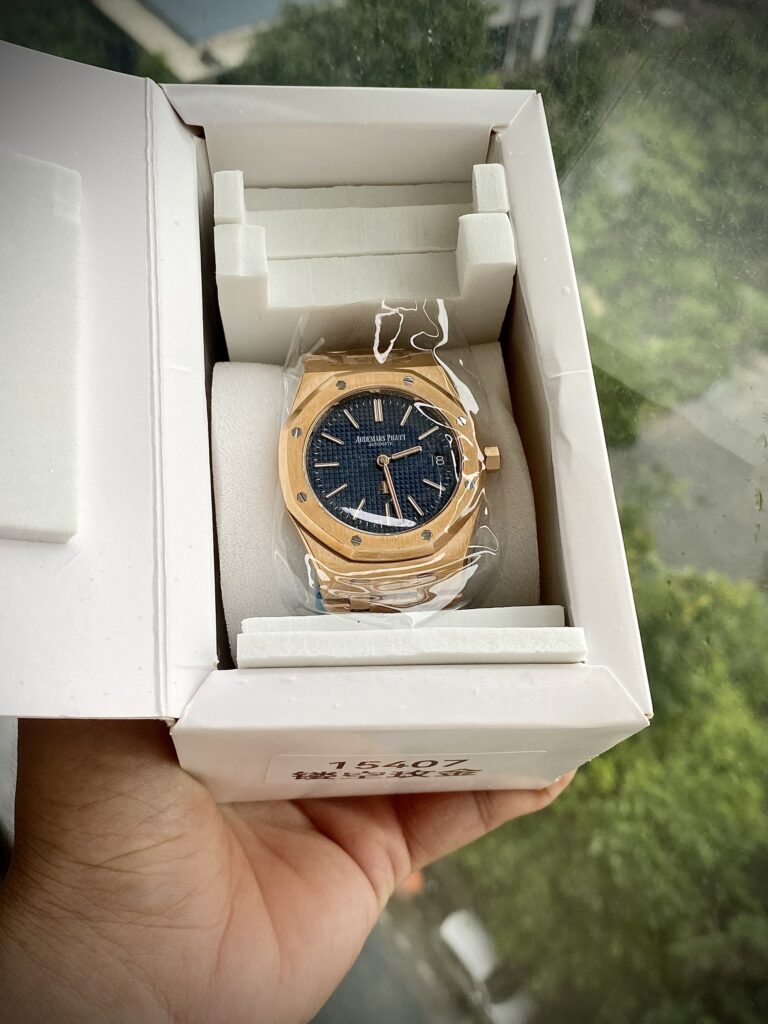 replica Audemars Piguet Replica Watch Royal Oak 15720ST Blue Dial IP Factory 41mm WATCHES 1 