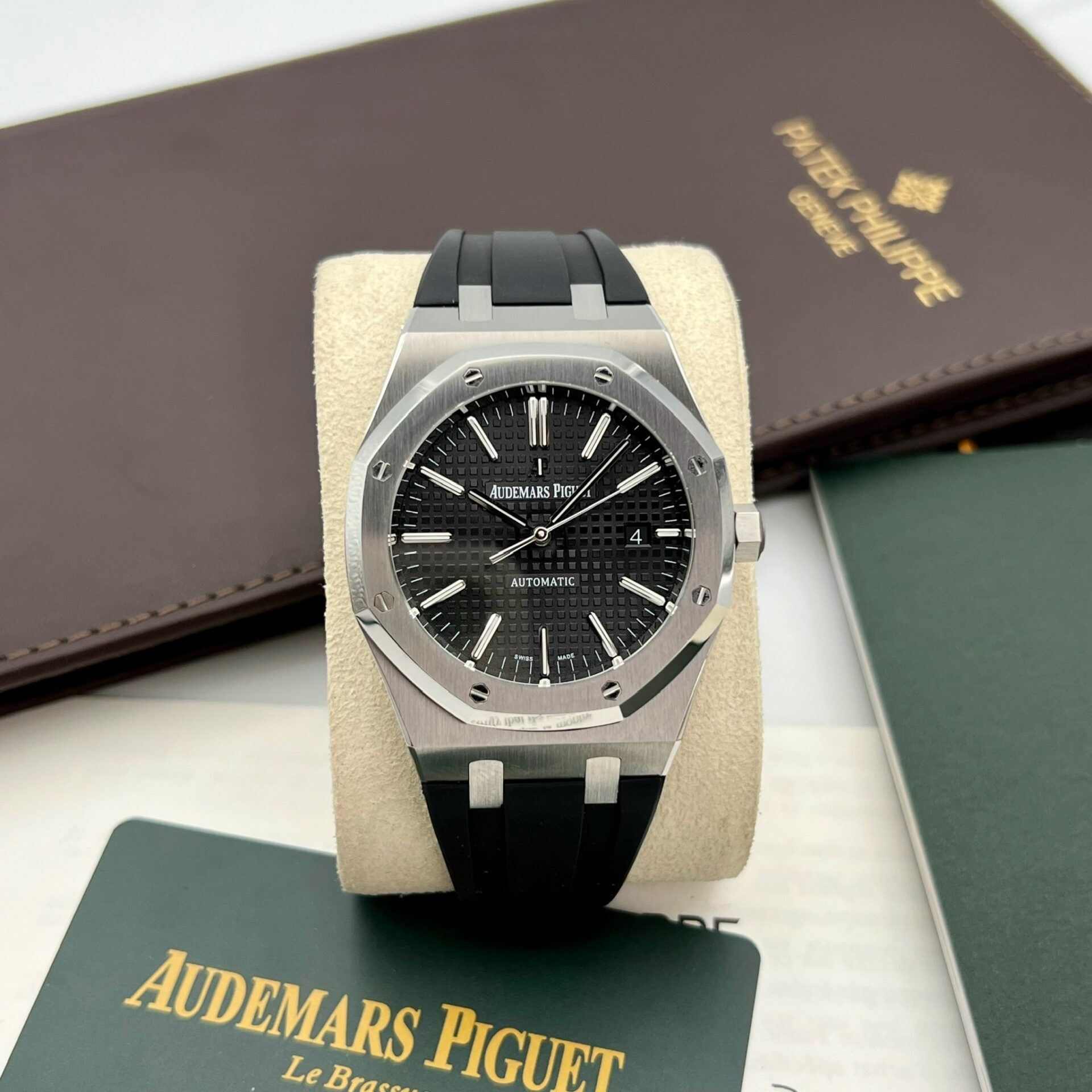 replica Audemars Piguet Replica Watch Royal Oak 26331OR Chocolate Dial IP Factory 41mm WATCHES 1 