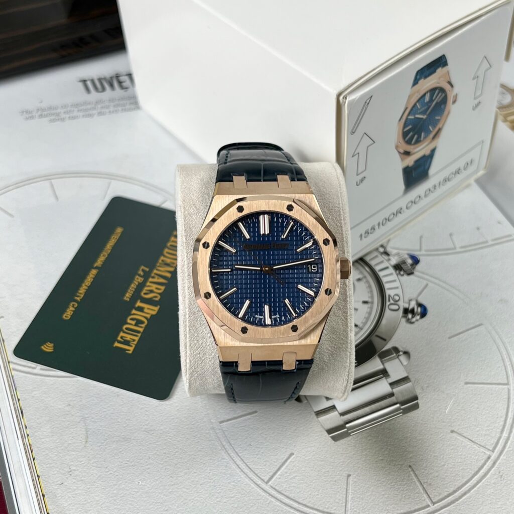 replica Audemars Piguet Royal Oak 26715ST Blue Dial Replica Watch ZF Factory 38mm WATCHES 1 