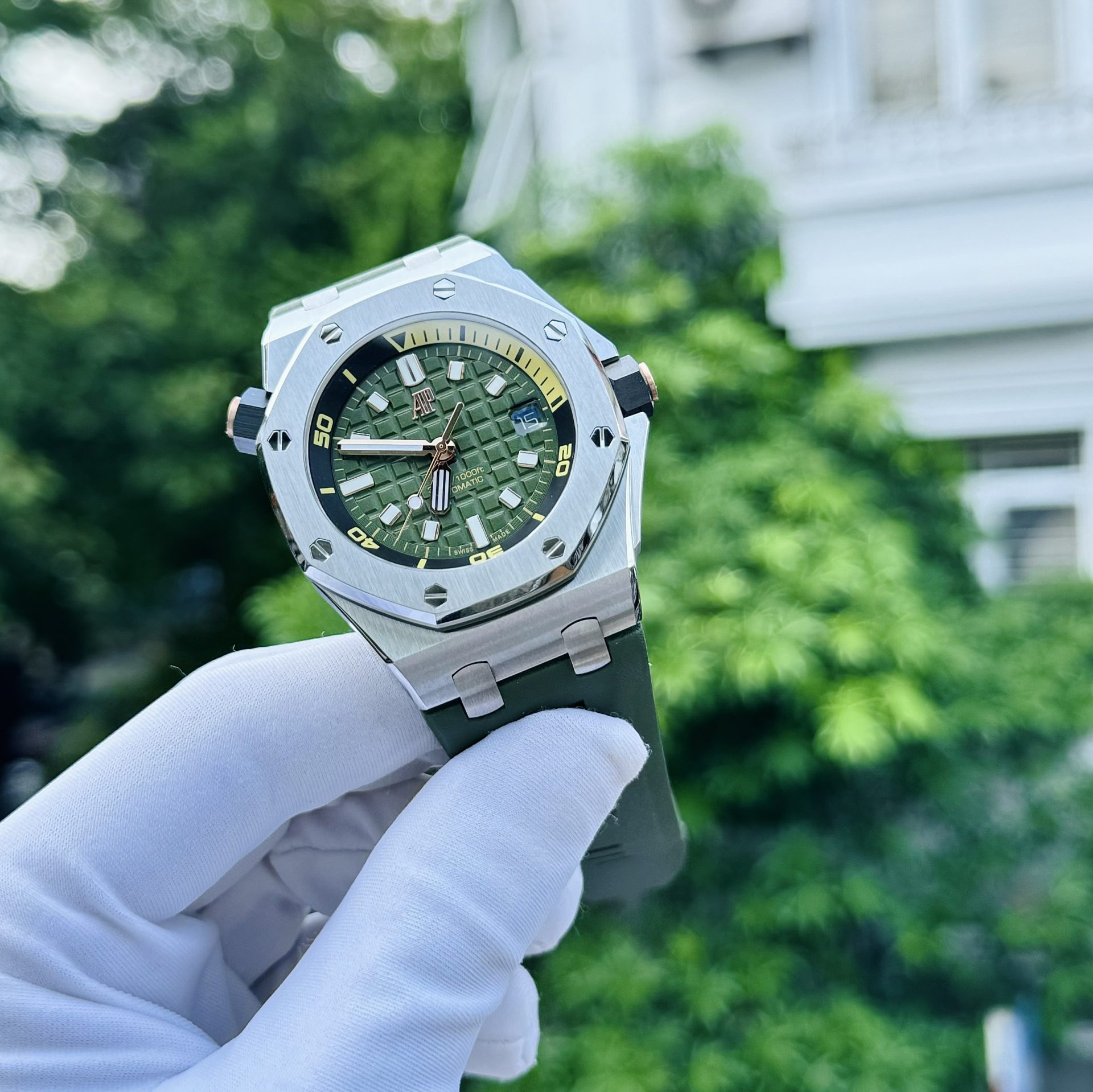 replica Audemars Piguet Replica Watch Royal Oak 26331OR Chocolate Dial IP Factory 41mm WATCHES 1 