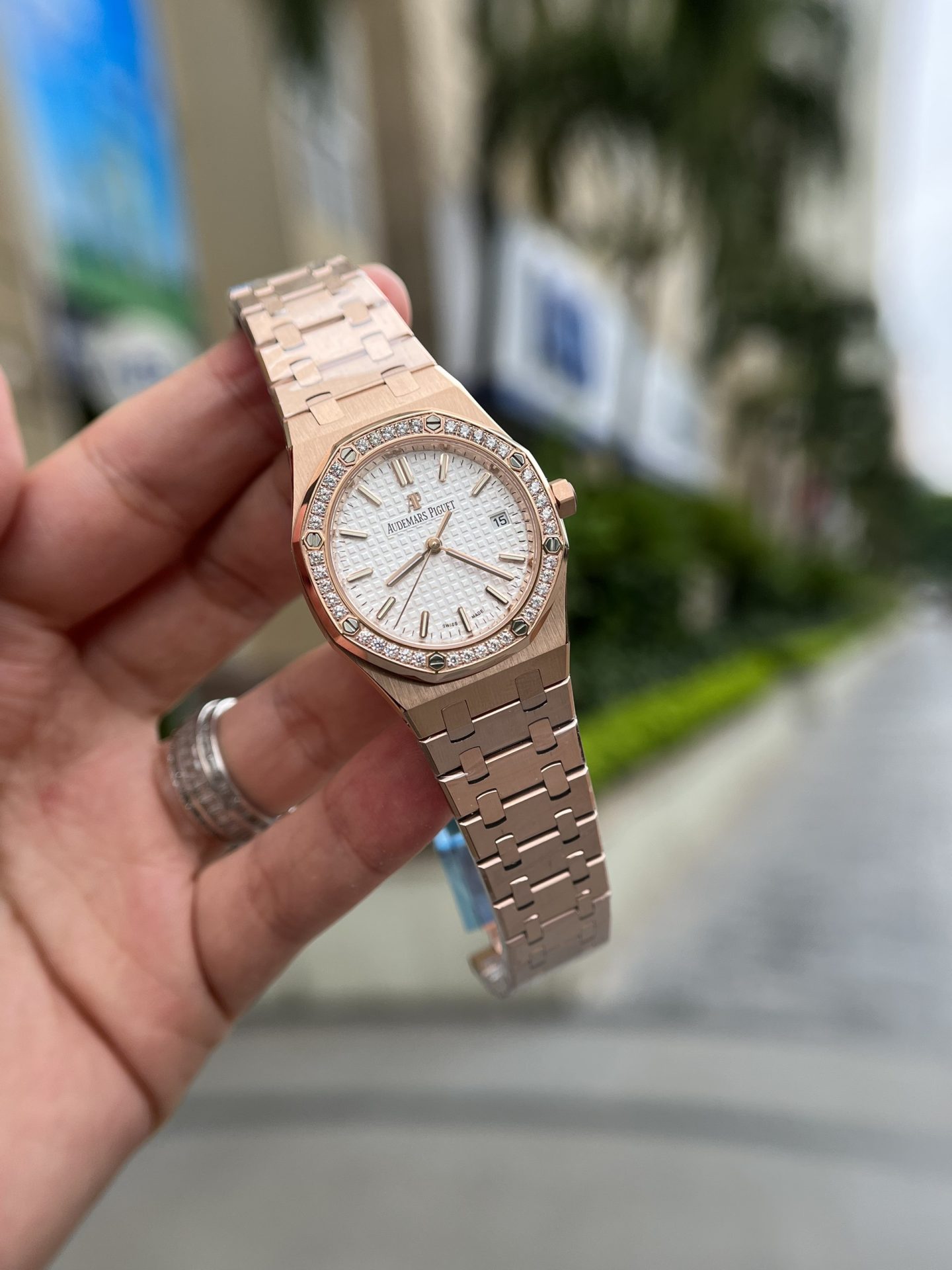 replica Audemars Piguet Replica Watches Royal Oak Perpetual Calendar 26579CB White Ceramic 42mm WATCHES 1 
