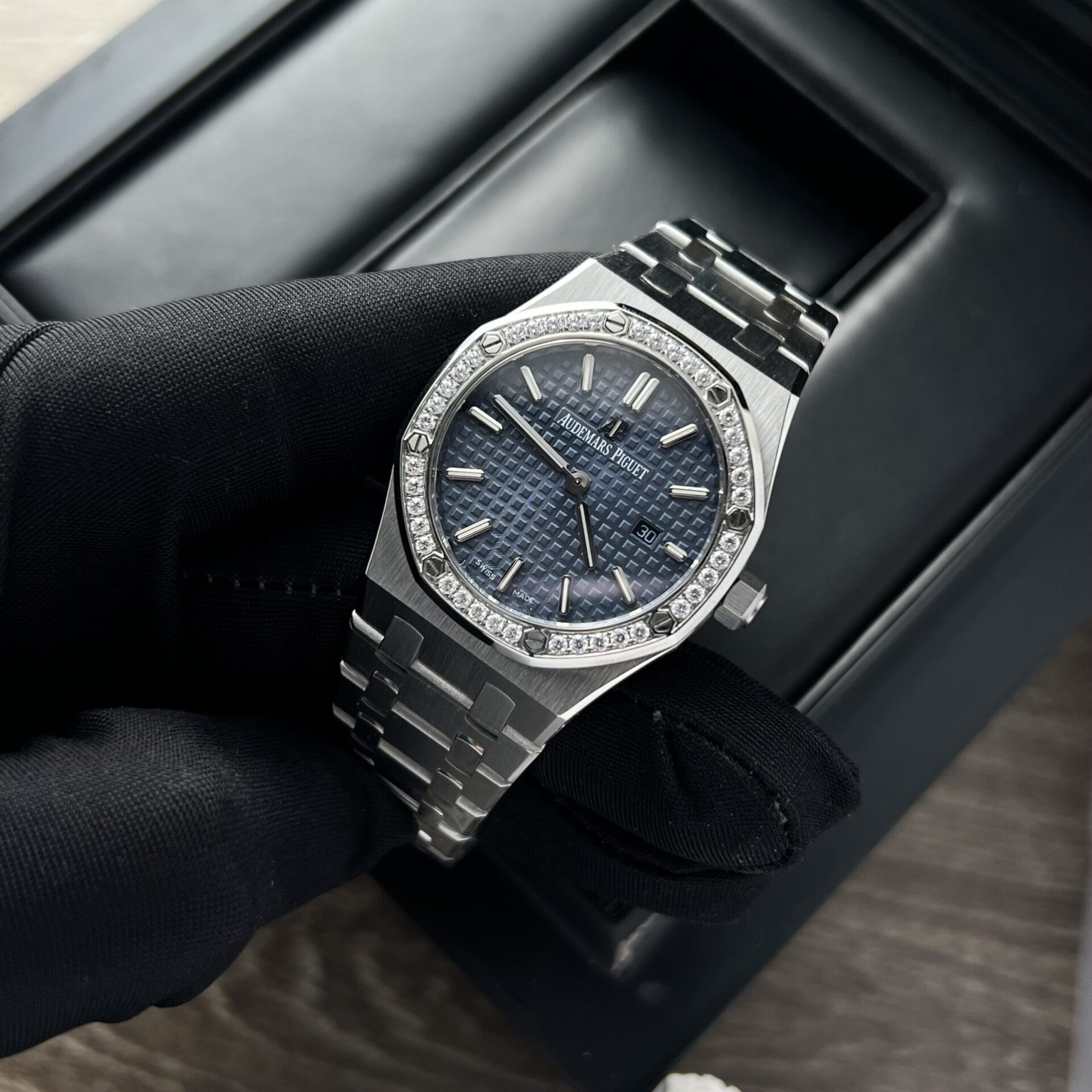 replica Audemars Piguet Replica Watches Royal Oak 26331OR White Dial ZF Factory 41mm WATCHES 1 