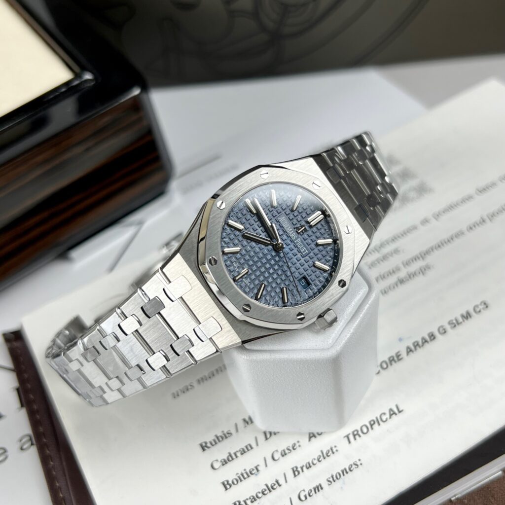 replica Audemars Piguet Replica Watch Royal Oak 15720ST Blue Dial IP Factory 41mm WATCHES 1 
