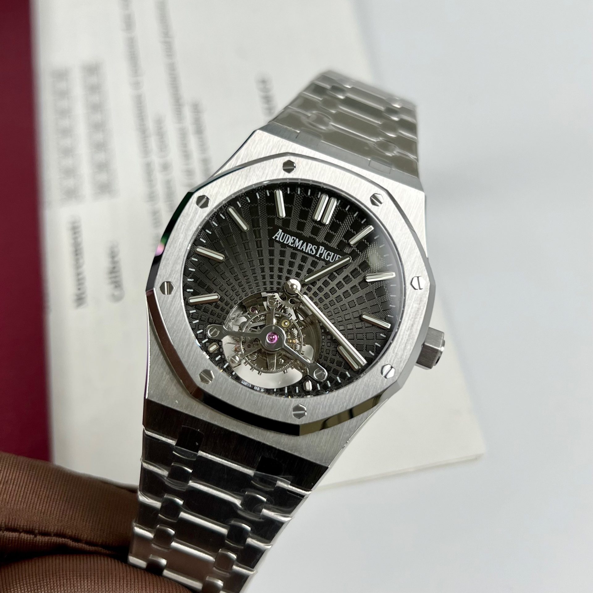 replica Audemars Piguet Royal Oak 26715ST Blue Dial Replica Watch ZF Factory 38mm WATCHES 1 