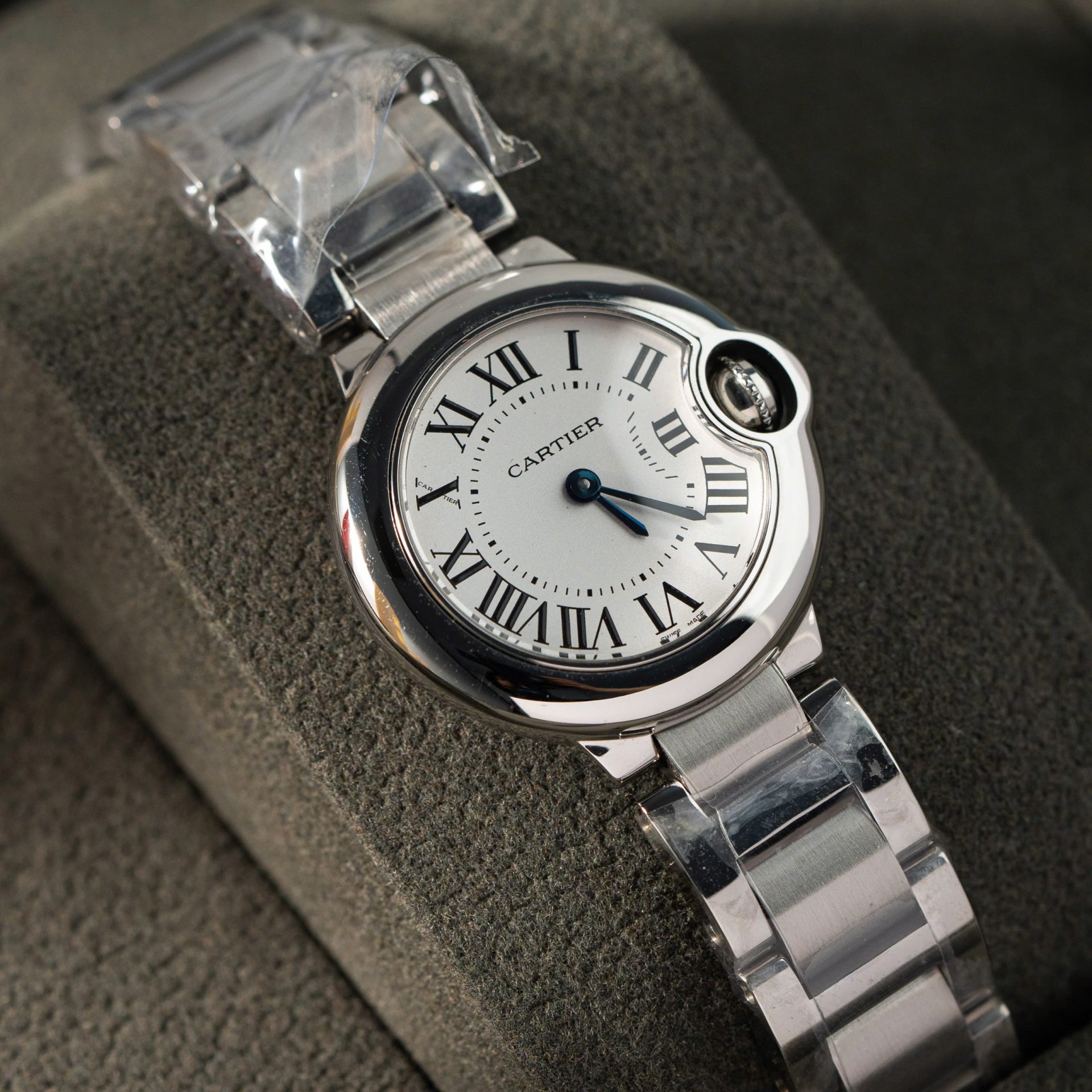 replica Cartier Santos WSSA0018 Replica 1:1 Watch White Dial 39.8mm WATCHES 1 