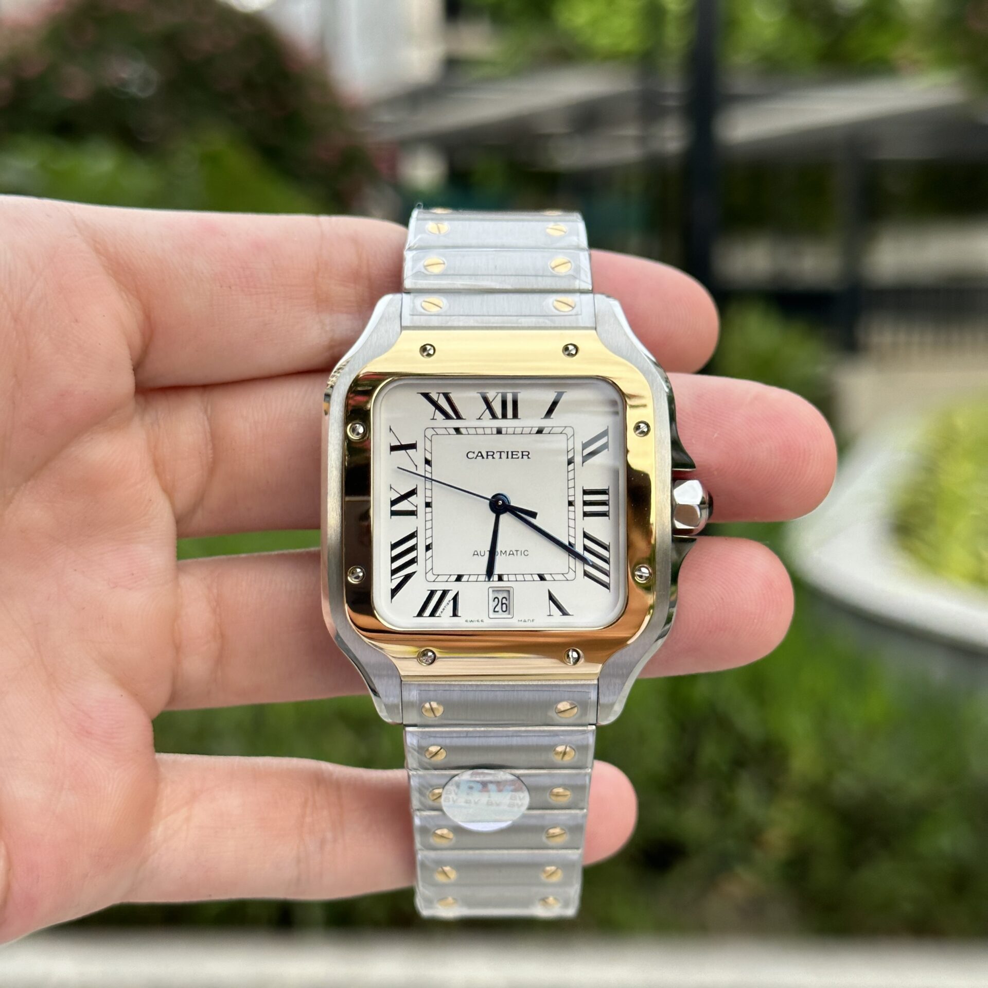 replica Cartier Ballon Bleu Replica 1:1 Watch White Dial Leather Strap 36mm WATCHES 1 