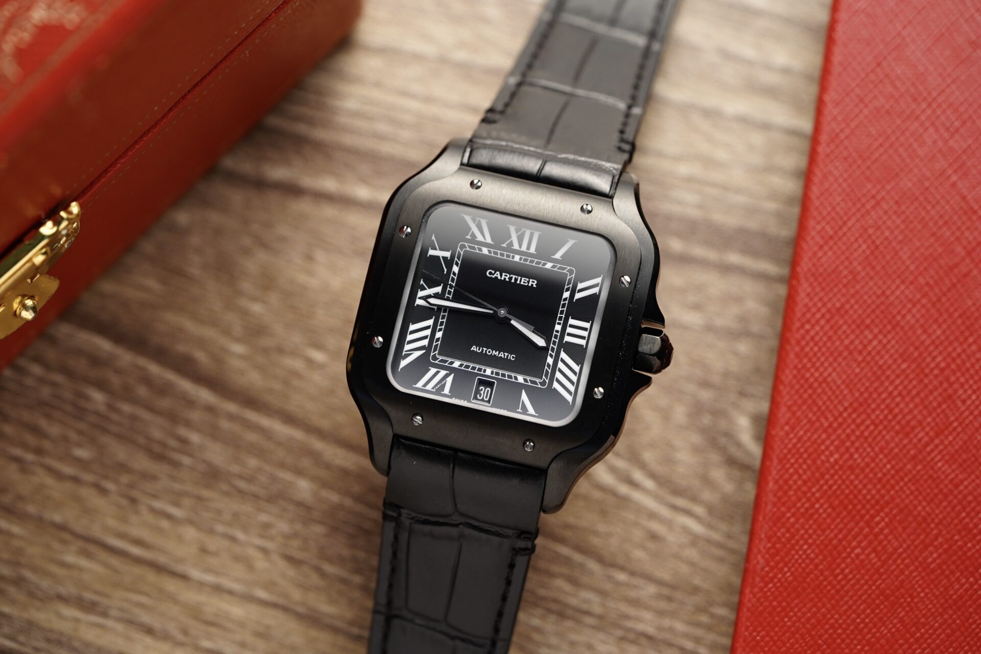 replica Cartier Replica Watch Ballon Bleu Leather Strap AF Factory 42mm WATCHES 1 