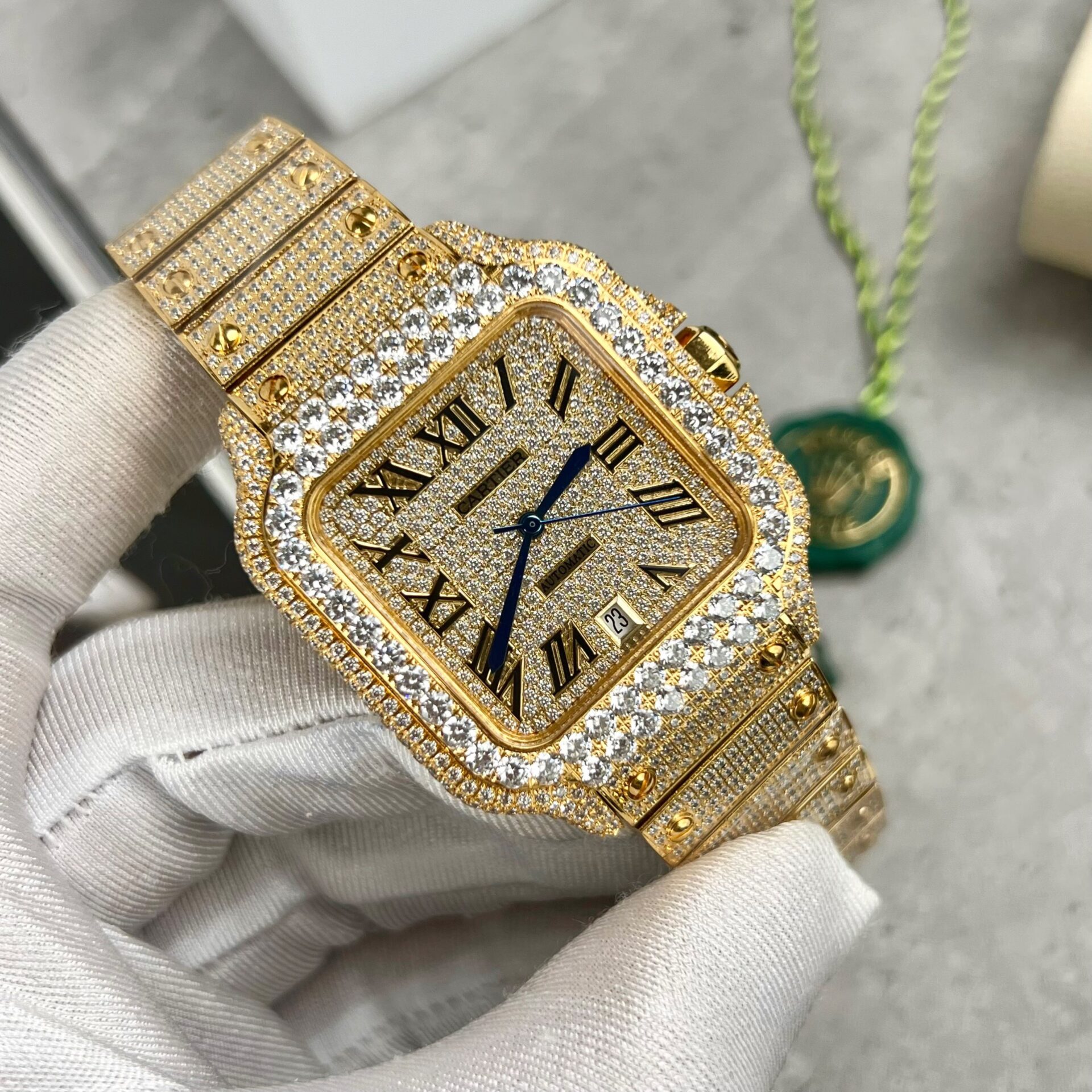 replica Cartier Ballon Bleu Women’s Replica 11 Watch White Dial Black Leather Strap 28mm WATCHES 1 