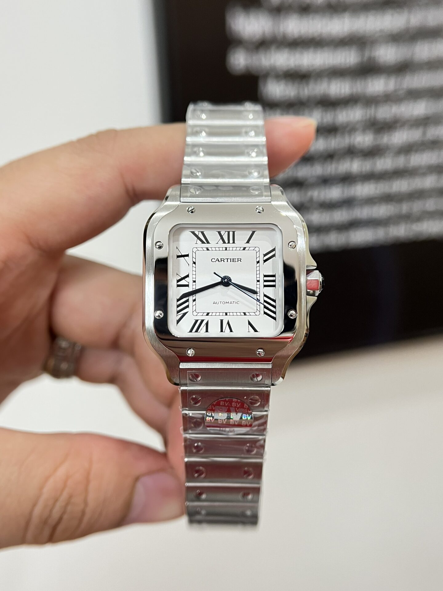 replica Cartier Replica Watch Santos WHSA0031 Quartz Leather Strap 31x43mm WATCHES 1 