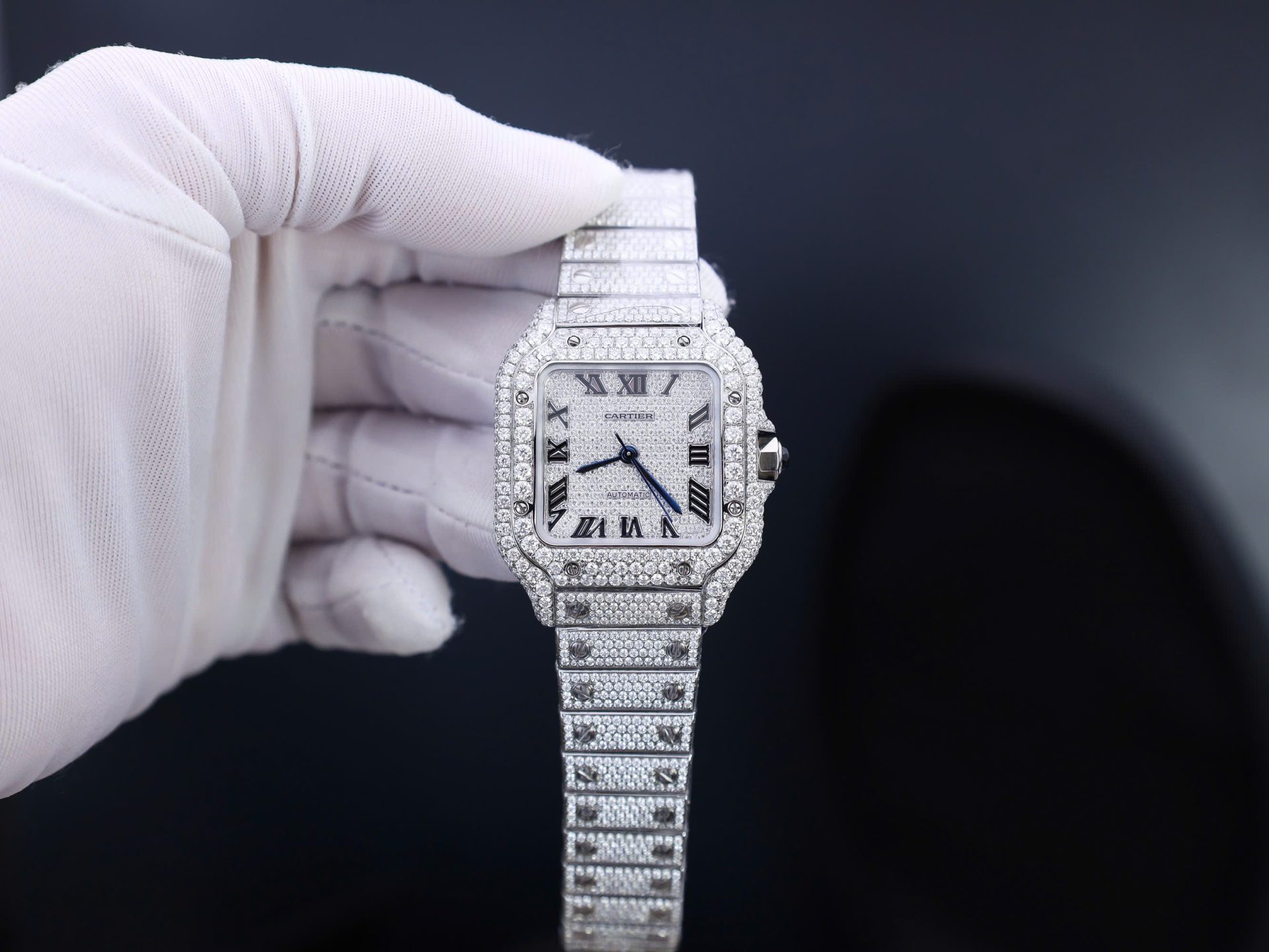 replica Cartier Santos WSSA0029 Replica 1:1 Watch BV Factory 35mm WATCHES 1 