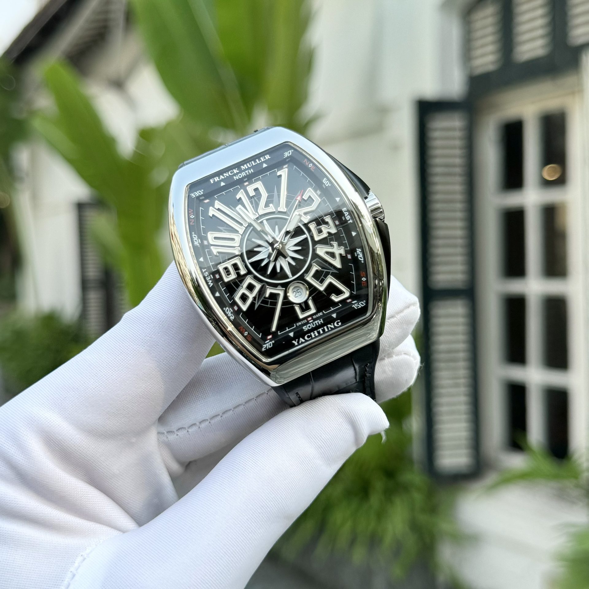 replica Franck Muller V45 Best Replica Watch Blue Dial ABF Factory 45mm WATCHES 1 