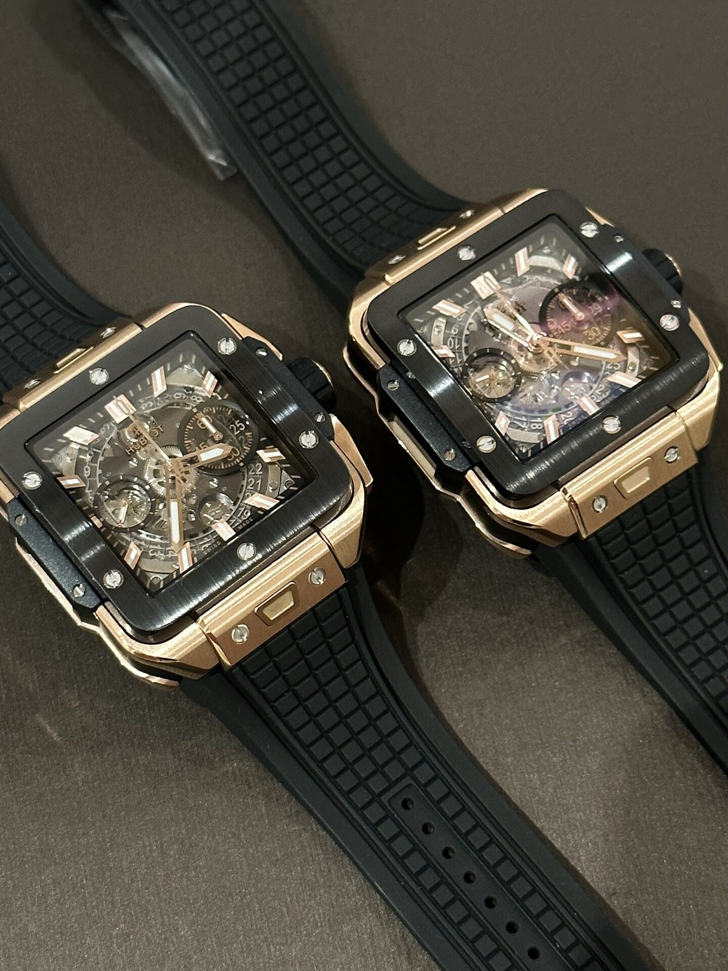replica Hublot Replica Watch Square Bang Unico Ceramic Black BBF Factory 42mm WATCHES 1 