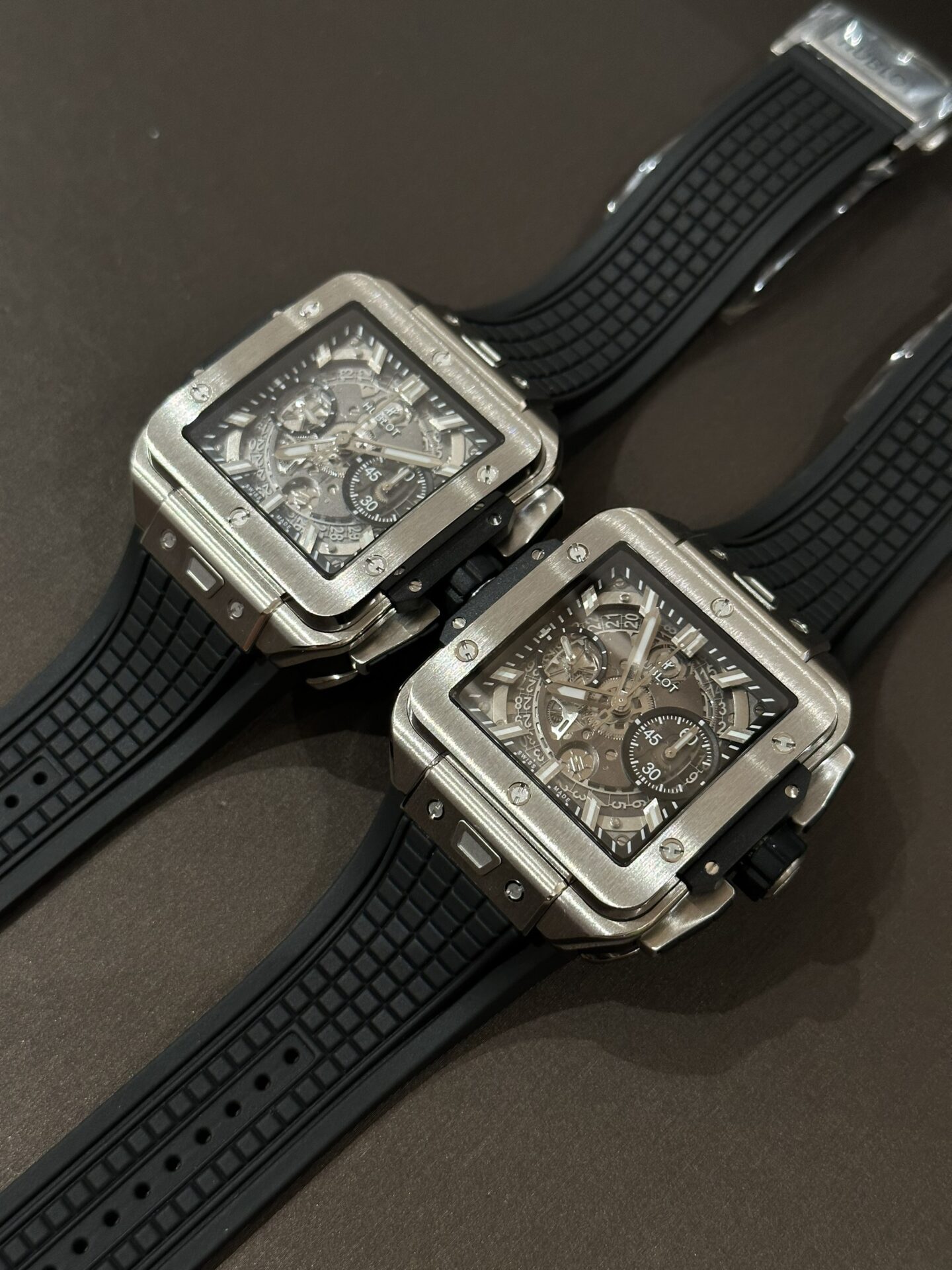 replica Hublot Replica Watch Big Bang Sang Bleu II Titanium Black Dial BBF 45mm WATCHES 1 