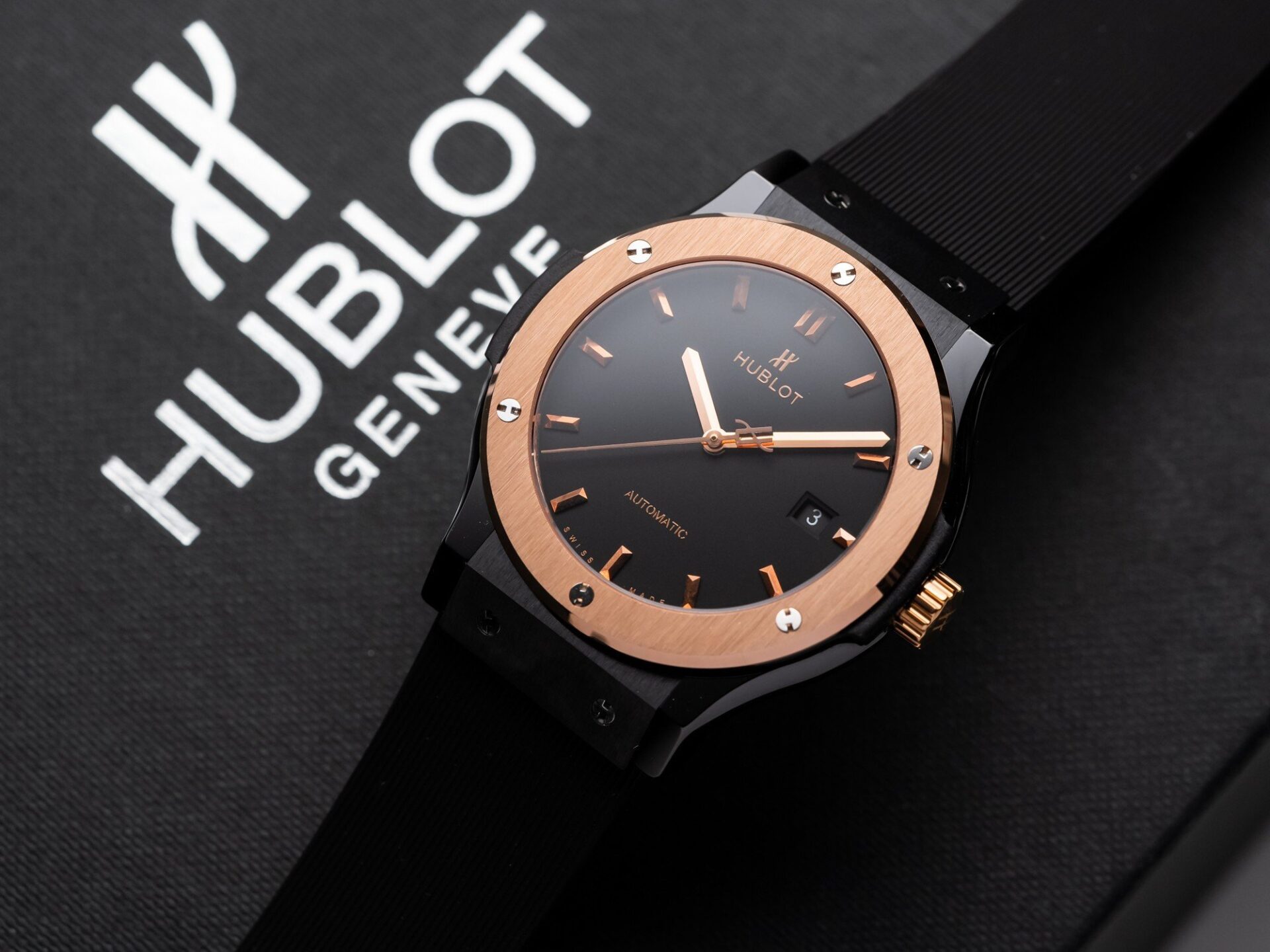 replica Hublot Best Replica Watch Big Bang Sang Bleu II Gray Ceramic BBF 45mm WATCHES 1 