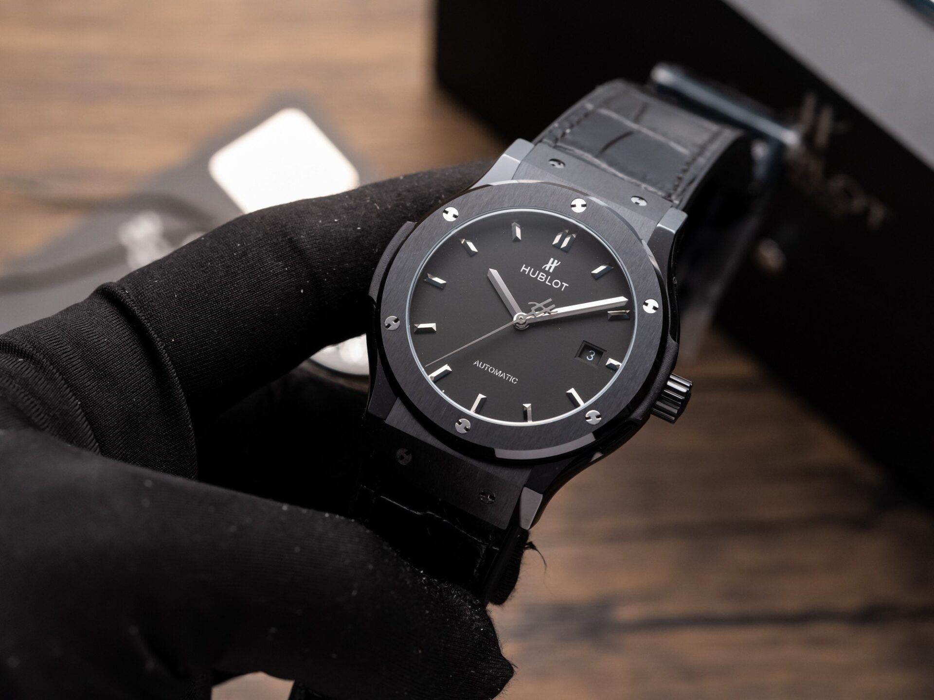 replica Hublot Best Replica Watch Big Bang Sang Bleu II King Gold White Dial BBF 45mm WATCHES 1 