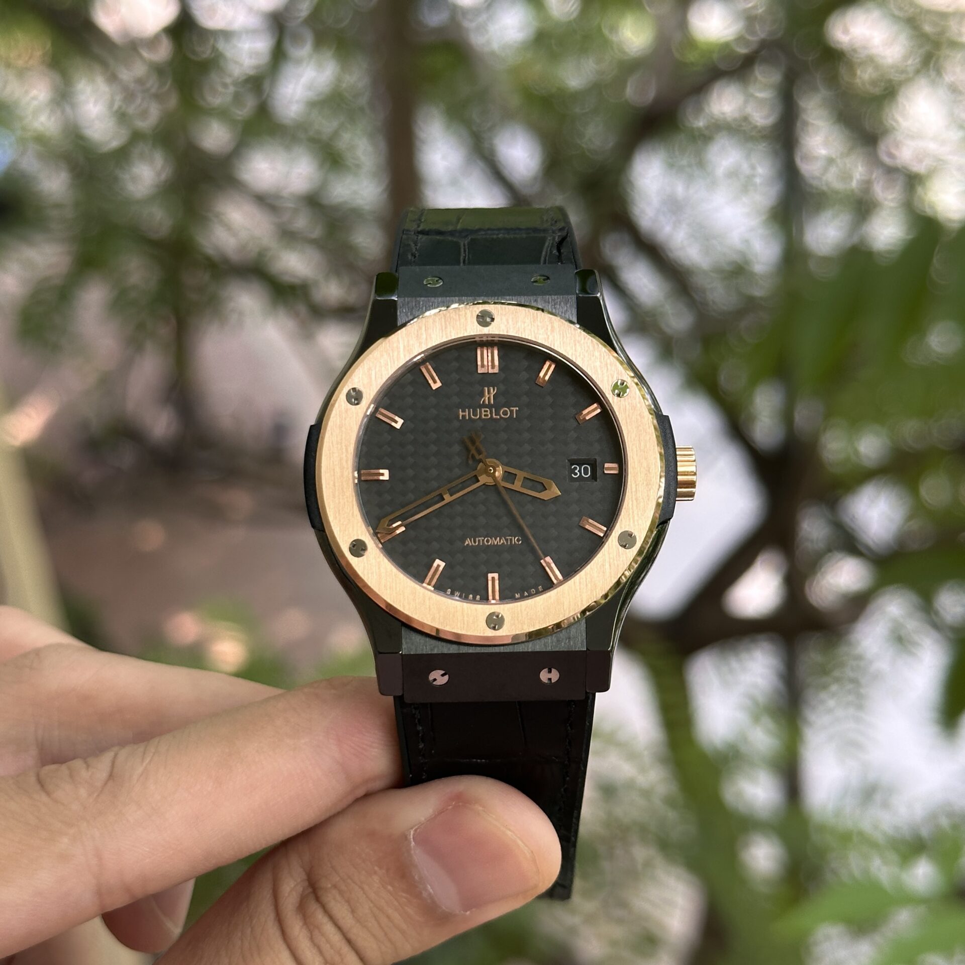 replica Hublot Replica Watch Spirit Of Big Bang Chronograph King Gold 42mm WATCHES 1 