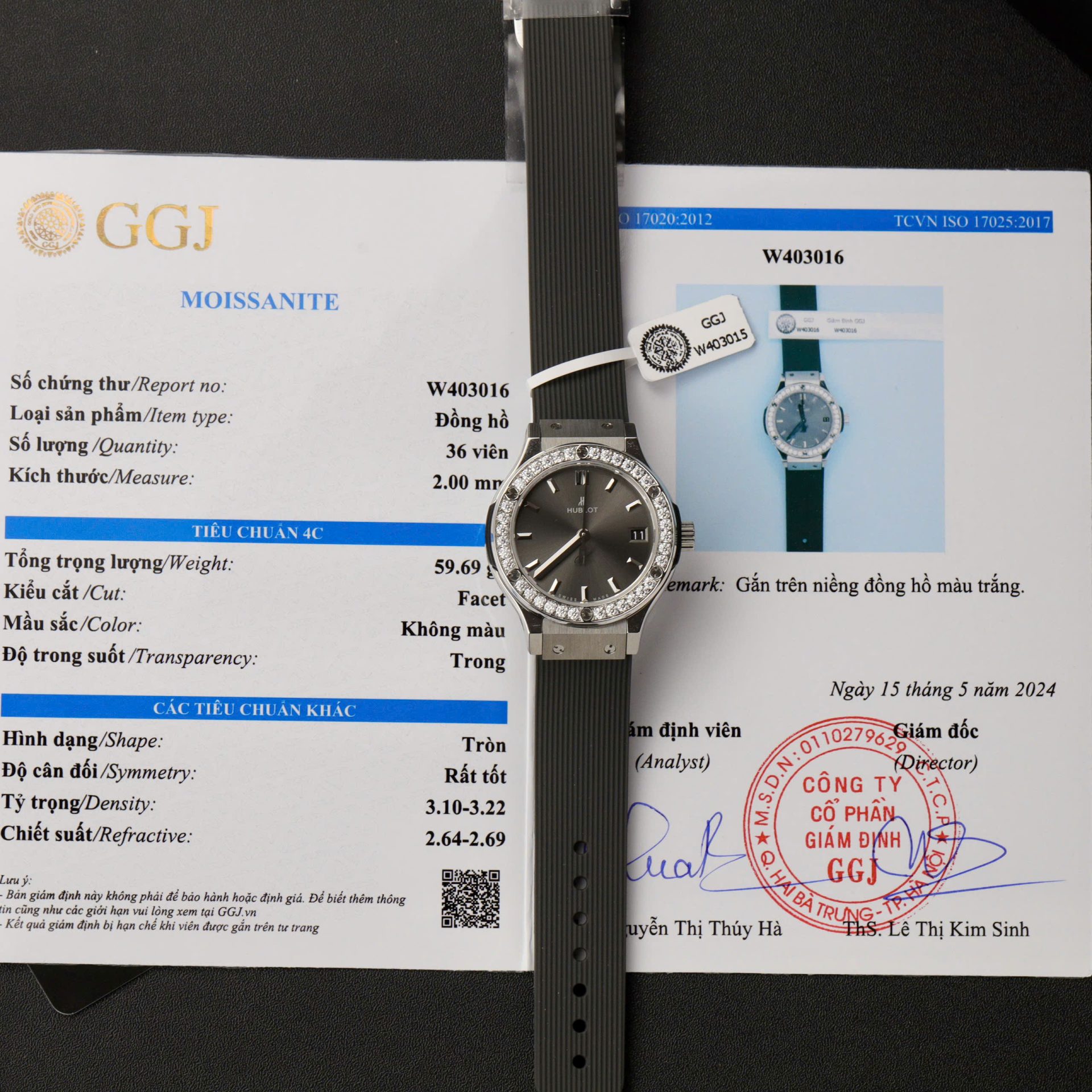 replica Hublot Fake Watch Big Bang Sang Bleu II King Gold HB Factory 44mm WATCHES 1 