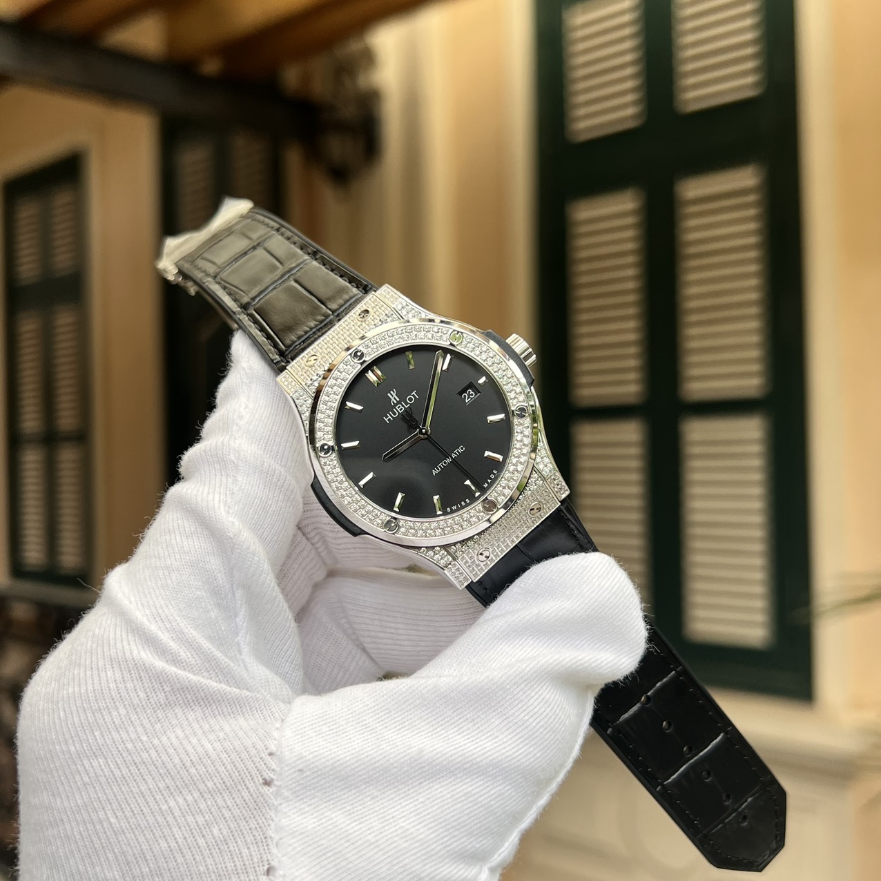 replica Hublot Best Replica Watch Big Bang Sang Bleu II Gray Ceramic BBF 45mm WATCHES 1 