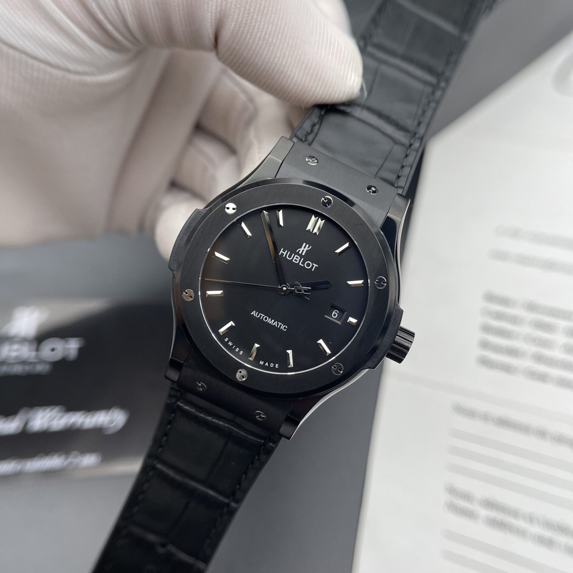replica Hublot Replica Watch Orlinski Custom Demi Moissanite Diamonds 40mm WATCHES 1 