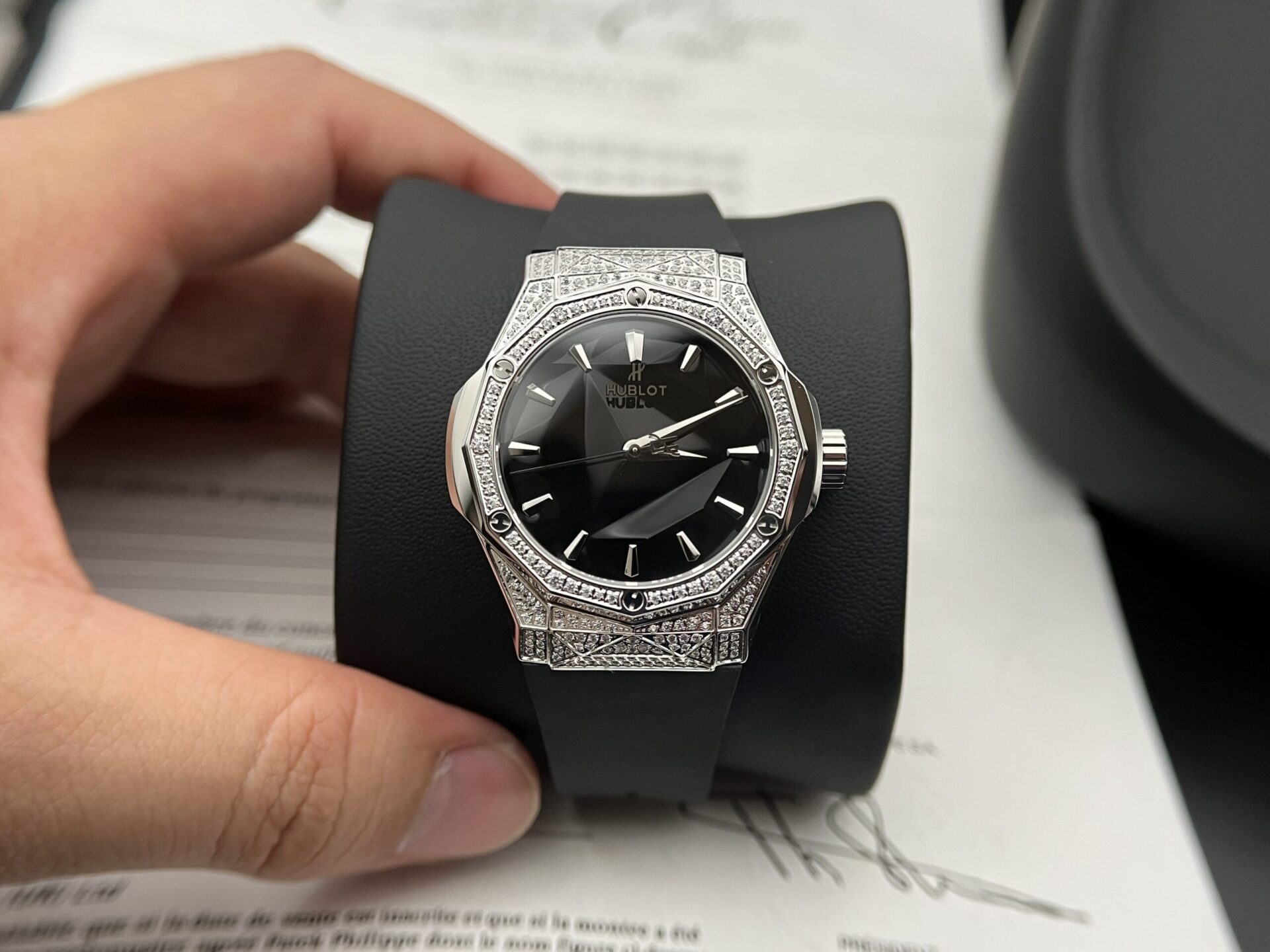 replica Hublot Replica Watches MP-06 Tourbillon Ceramic Black 45mm WATCHES 1 