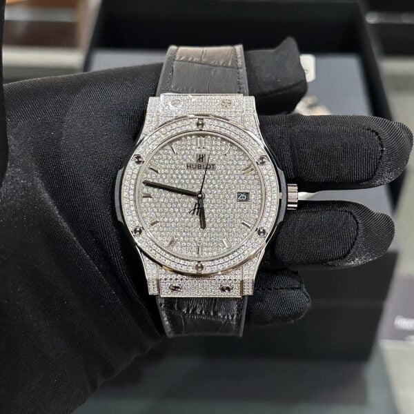 replica Hublot Replica Watches Spirit Of Big Bang King Gold Bezel Ceramic Blue 42mm WATCHES 1 