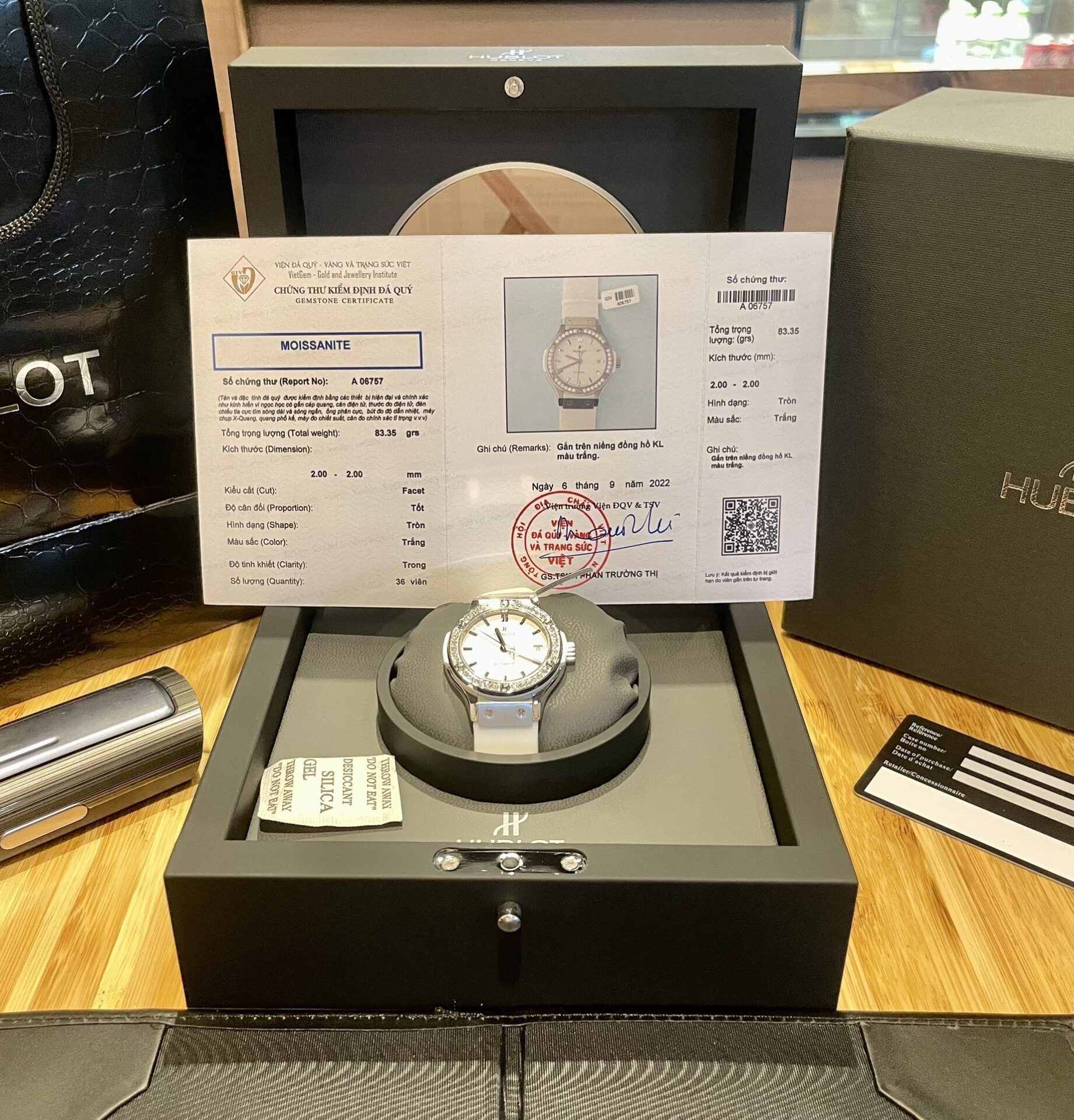 replica Hublot Replica Watch Orlinski Custom Demi Moissanite Diamonds 40mm WATCHES 1 