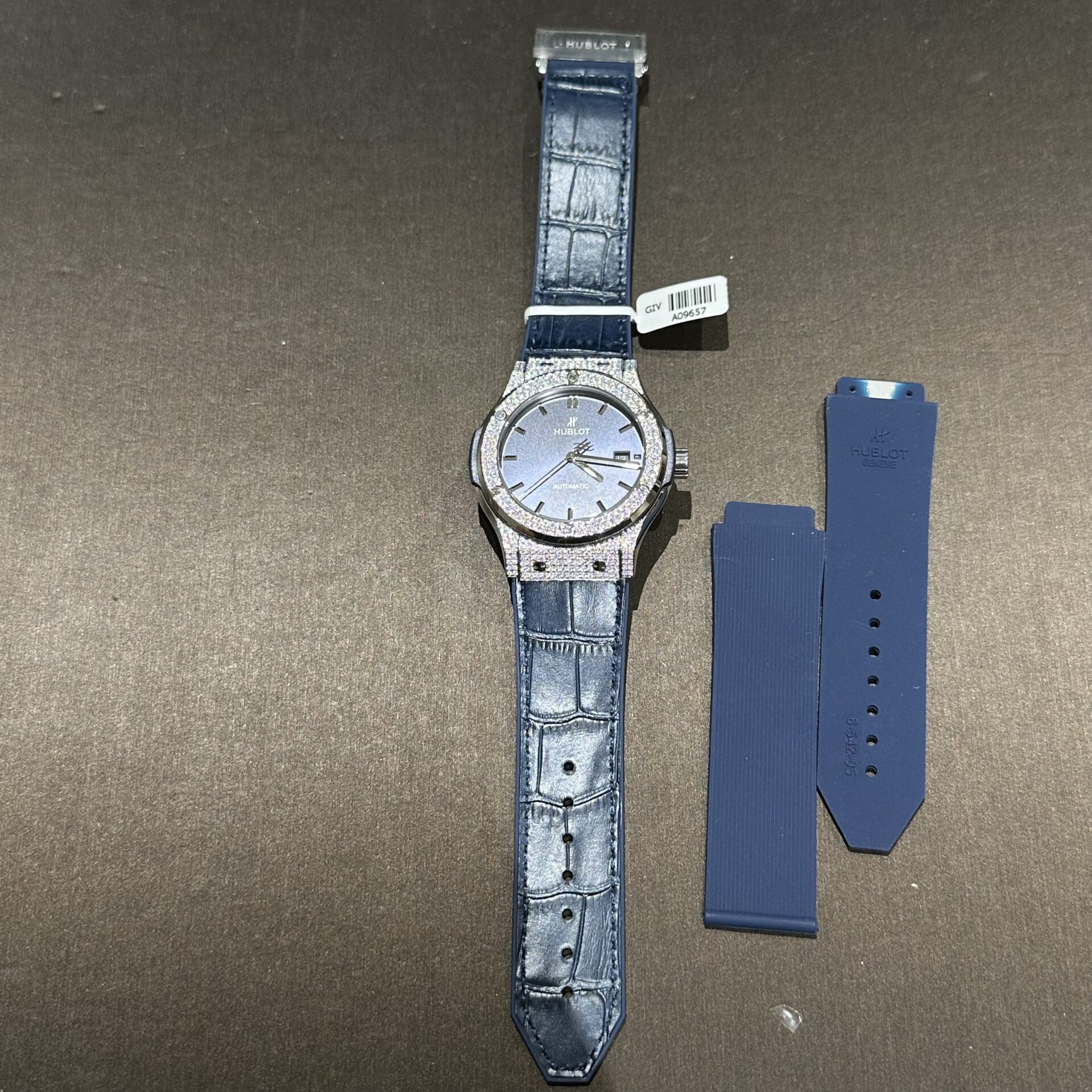 replica Hublot Replica Watch Big Bang One Click Custom Full Moissanite Diamonds 39mm WATCHES 1 