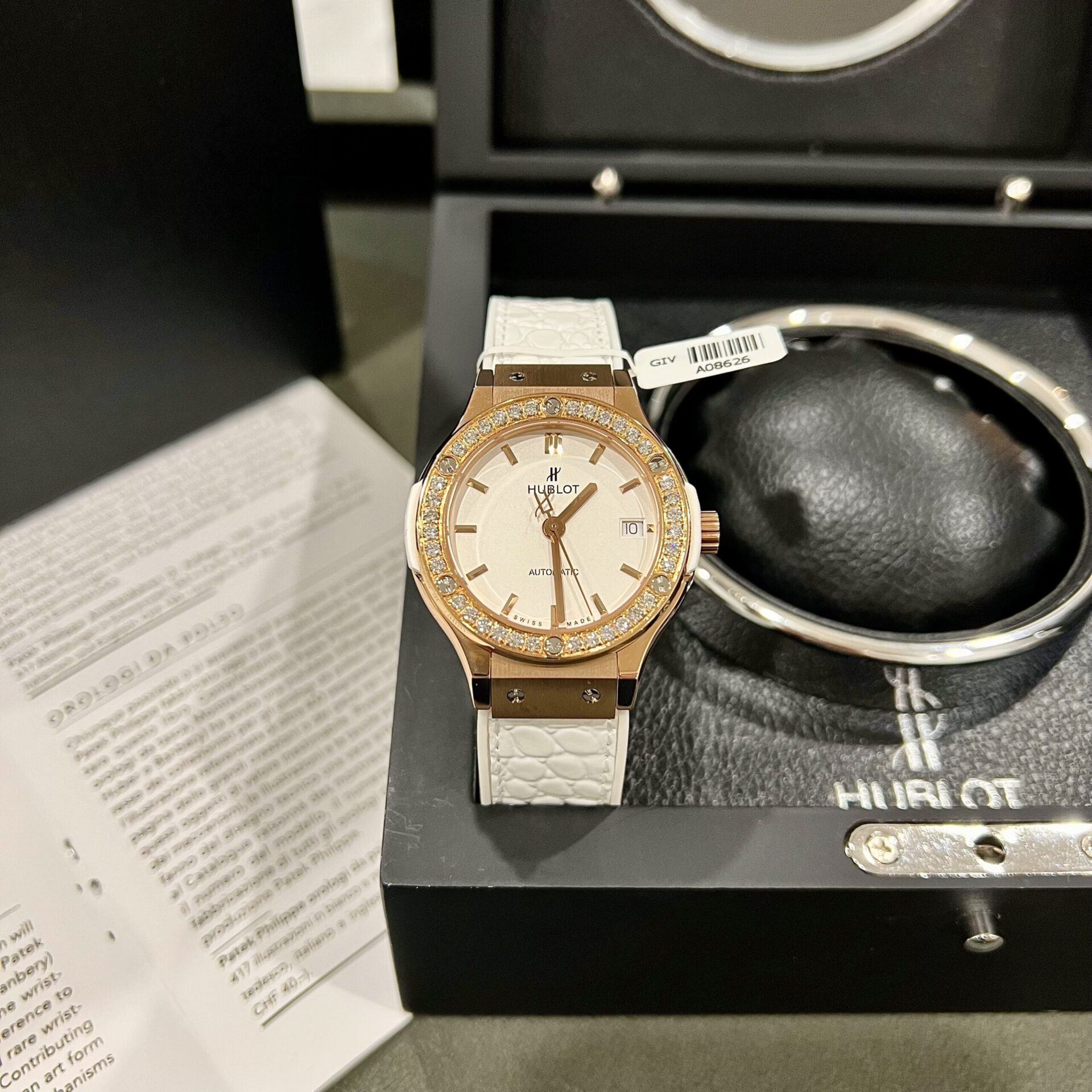 replica Hublot Replica Watches Big Bang Sang Bleu ll King Gold Black Dial BBF 45mm WATCHES 1 