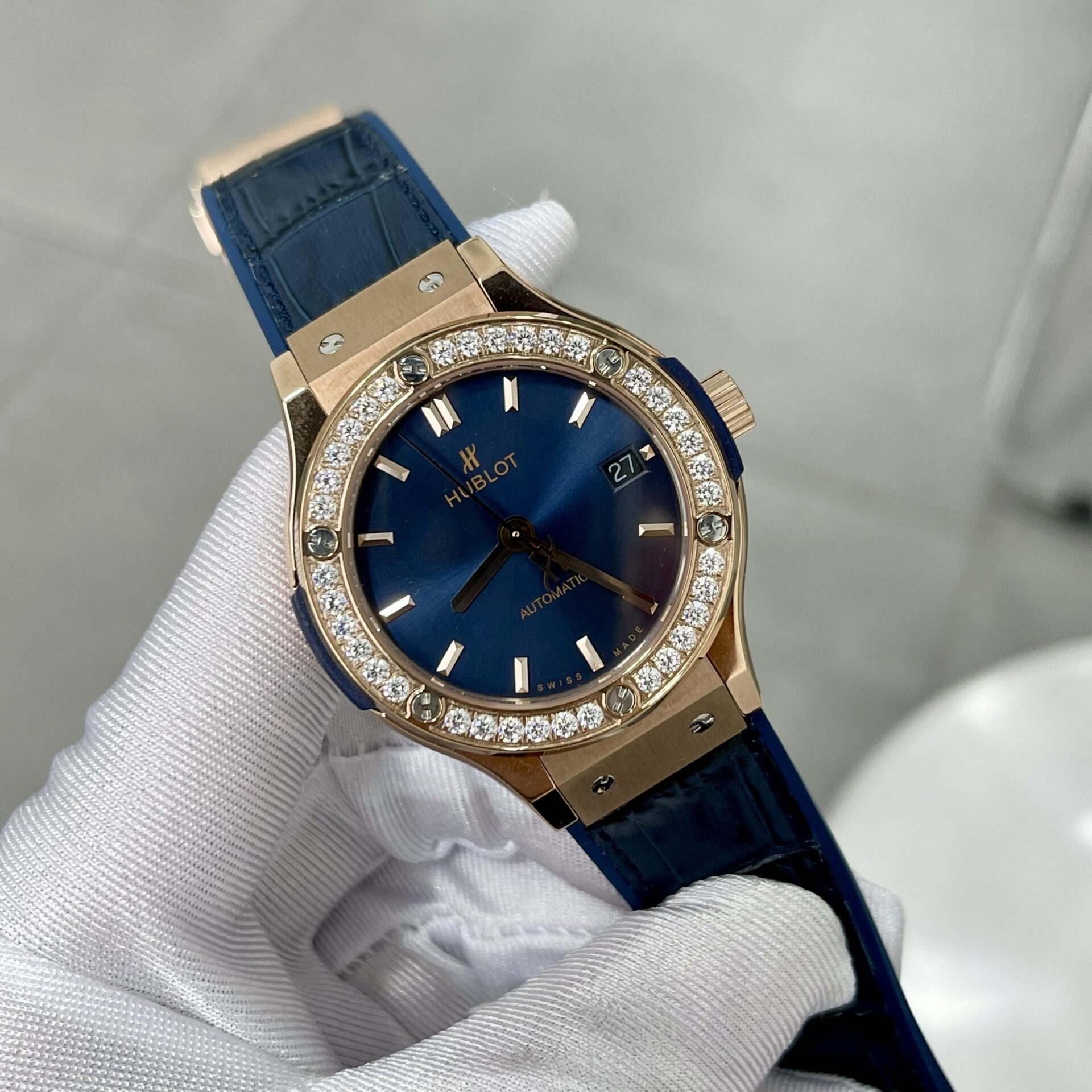 replica Hublot Replica Watch Big Bang Sang Bleu II Titanium Blue Dial BBF 45mm WATCHES 1 