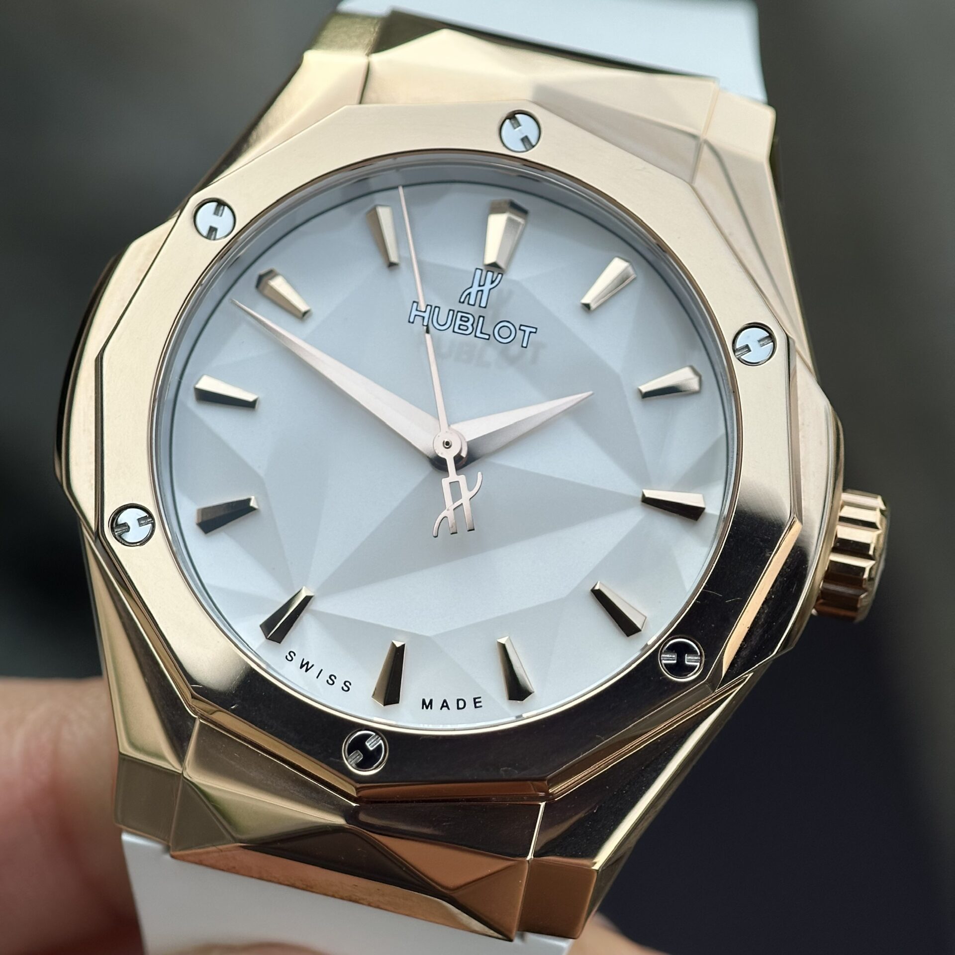 replica Hublot Fake Watch Big Bang Sang Bleu II King Gold HB Factory 44mm WATCHES 1 