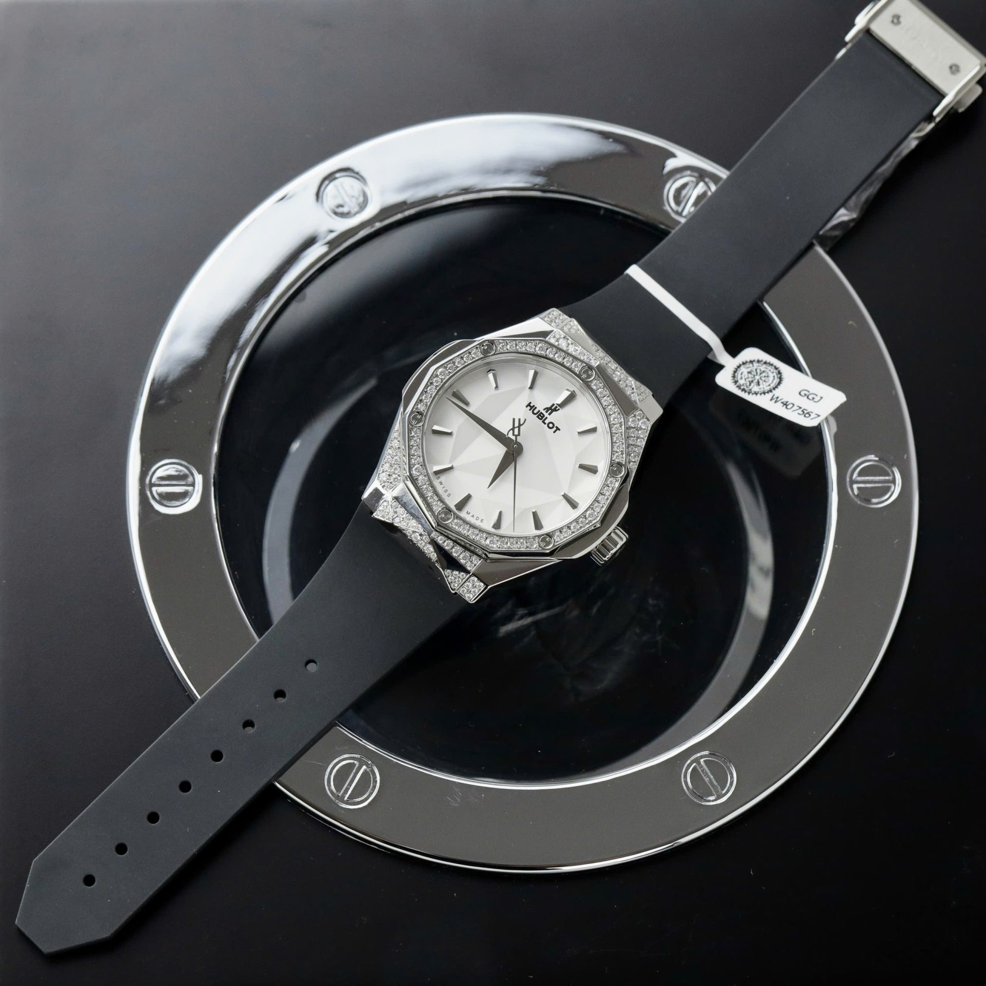 replica Hublot Replica Watch Big Bang Sang Bleu II Titanium Black Dial BBF 45mm WATCHES 1 