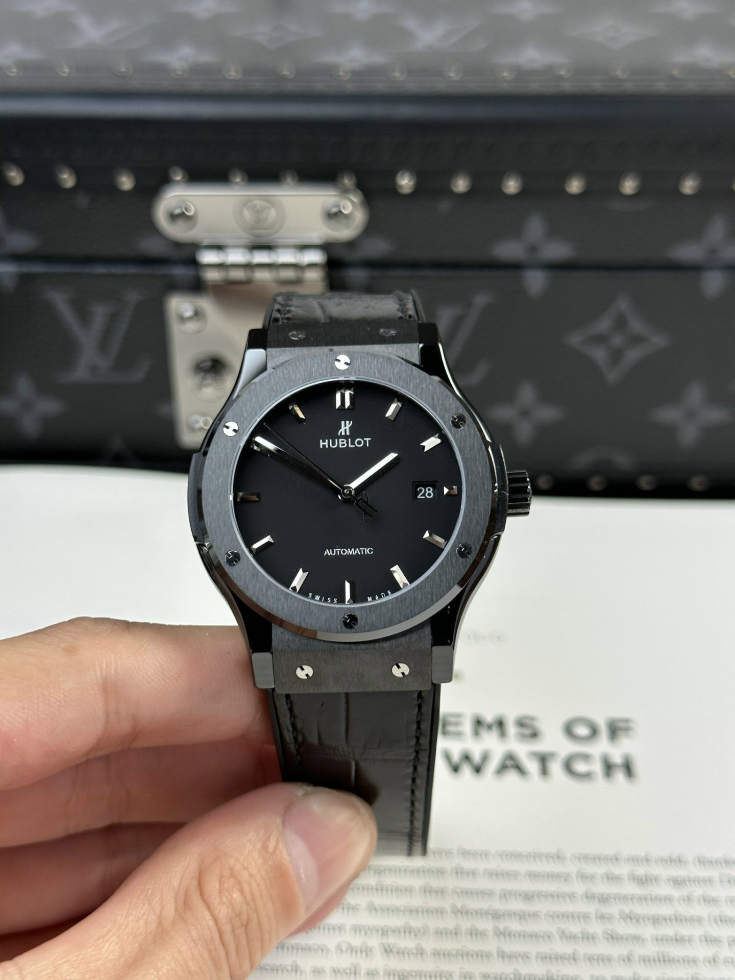 replica Hublot Best Replica Watch Big Bang Unico White Ceramic Rubber Strap BBF Factory 42mm WATCHES 1 
