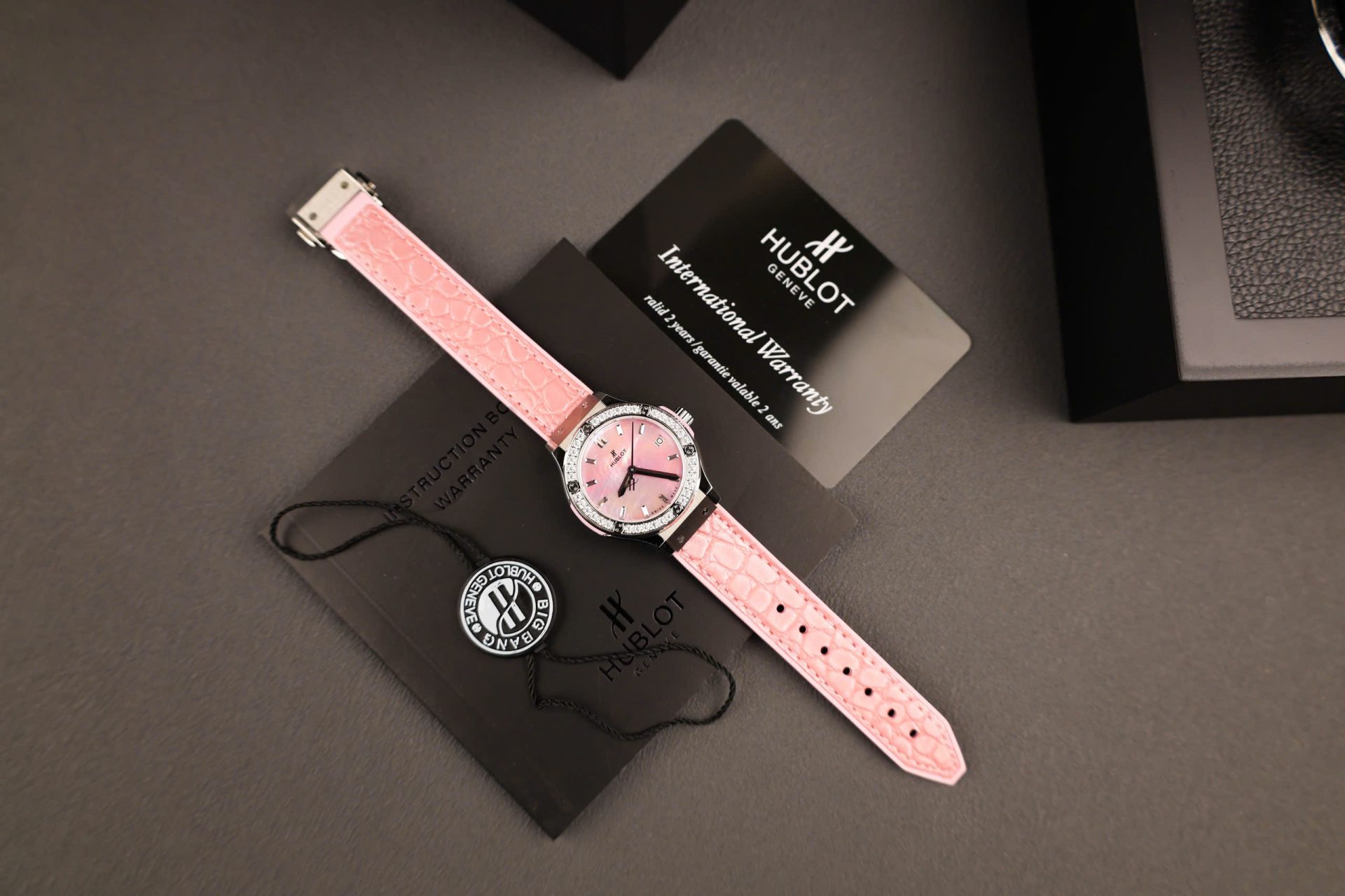 replica Hublot Replica Watches Big Bang Sang Bleu ll King Gold Black Dial BBF 45mm WATCHES 1 