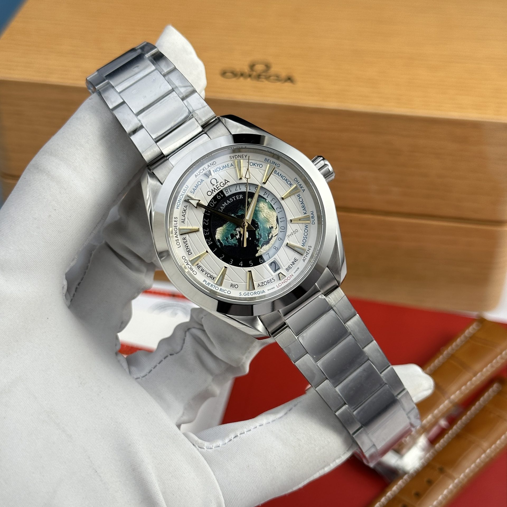 replica Omega Replica Watch Seamaster Demi Gold Black Dial VS Factory Demi Gold 42mm WATCHES 1 
