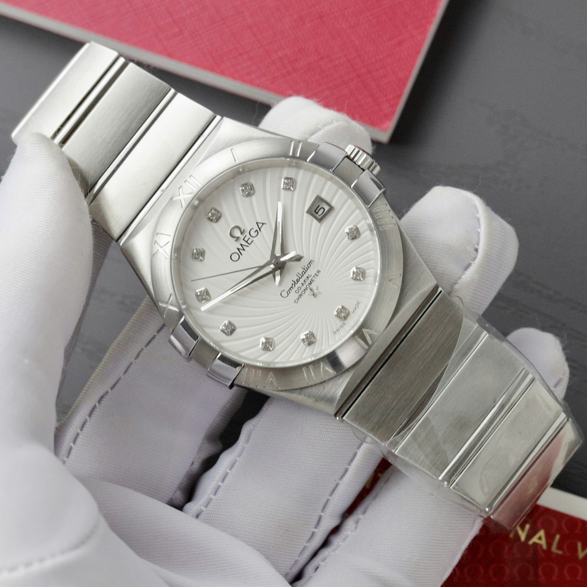 replica Omega Best Replica Watches Planet Ocean 600M Dial Light Pink VS Factory 43.5mm WATCHES 1 