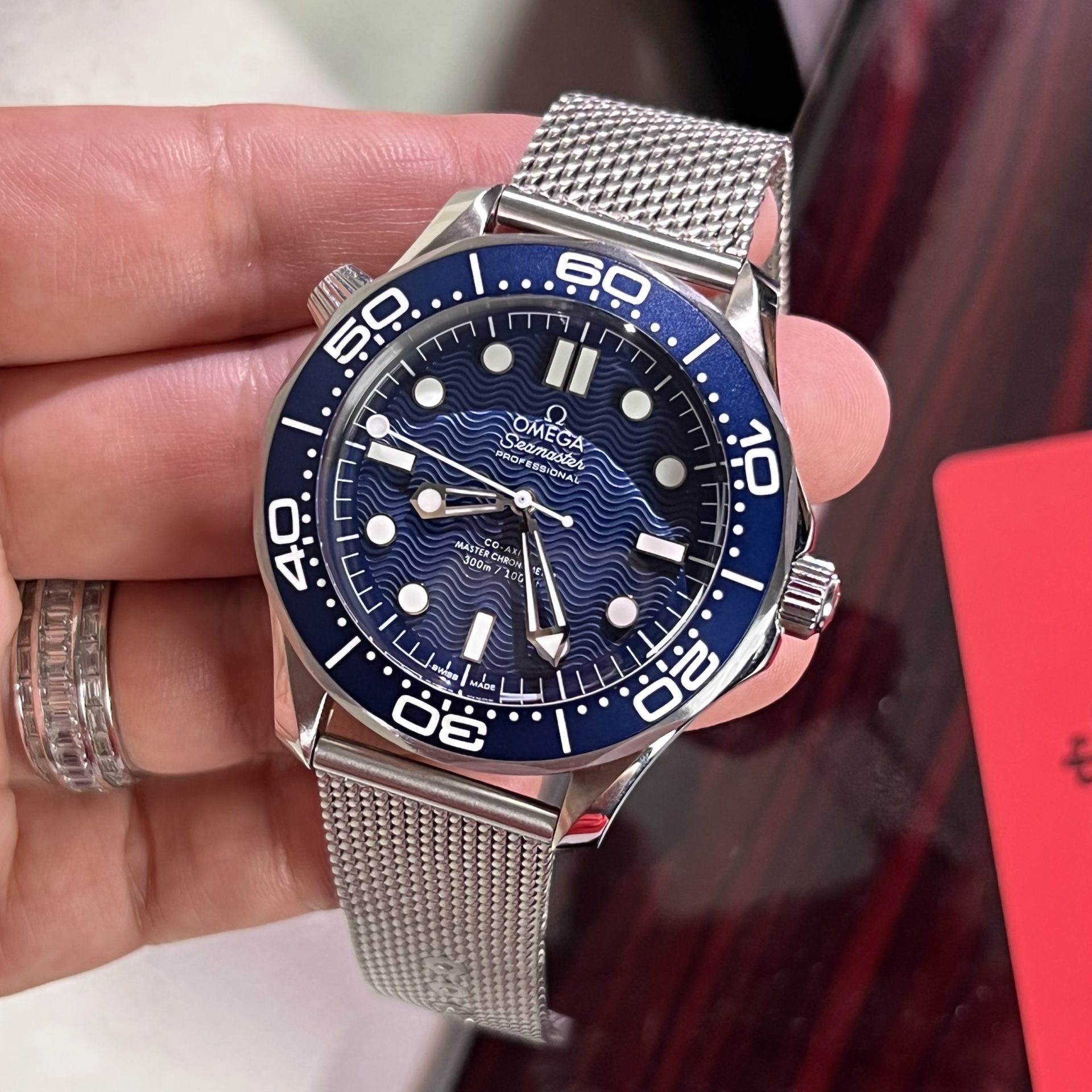 replica Omega Replica Watches Seamaster Blue Dial VS Factory 42mm WATCHES 1 