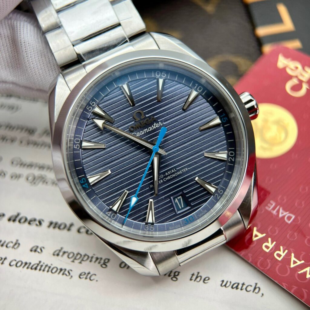 replica Omega Replica Watches Seamaster Summer Blue Dial VS Factory 42mm WATCHES 1 