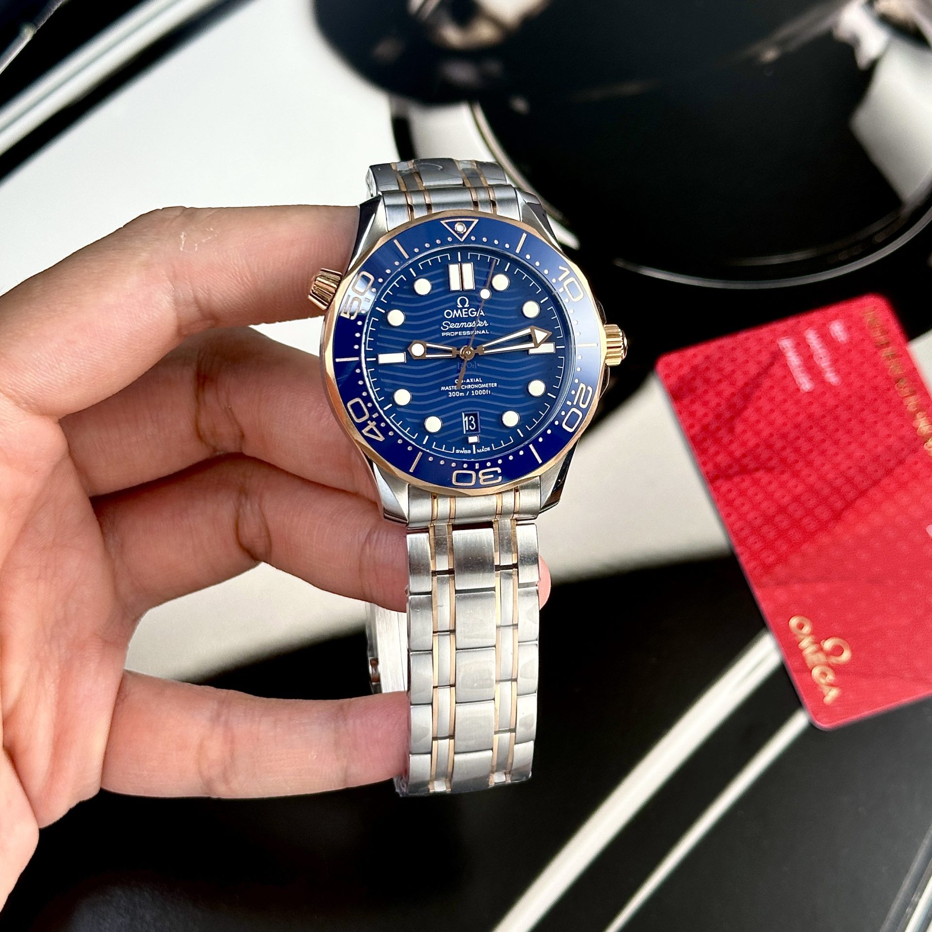 replica Omega Best Replica Watch Seamaster Diver 300M Dial Green VS Factory 42mm WATCHES 1 