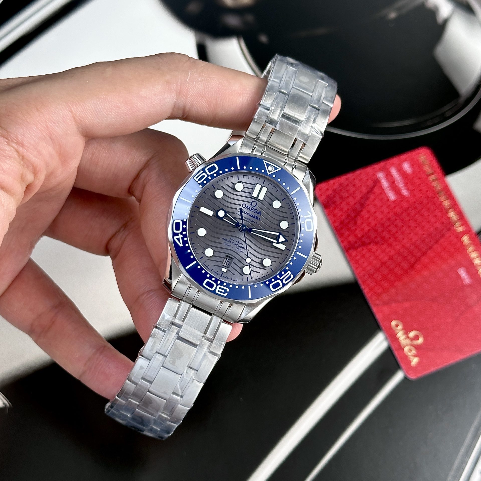 replica Omega Replica Watches Planet Ocean 600M Dial Gray VS Factory 43.5mm WATCHES 1 