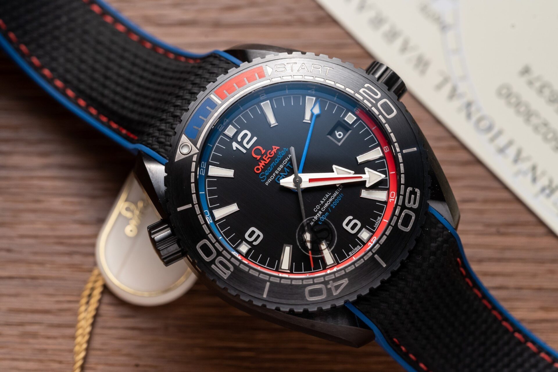 replica Omega Seamaster Planet Ocean Replica Watch Black Dial VS Factory 39.5mm WATCHES 1 