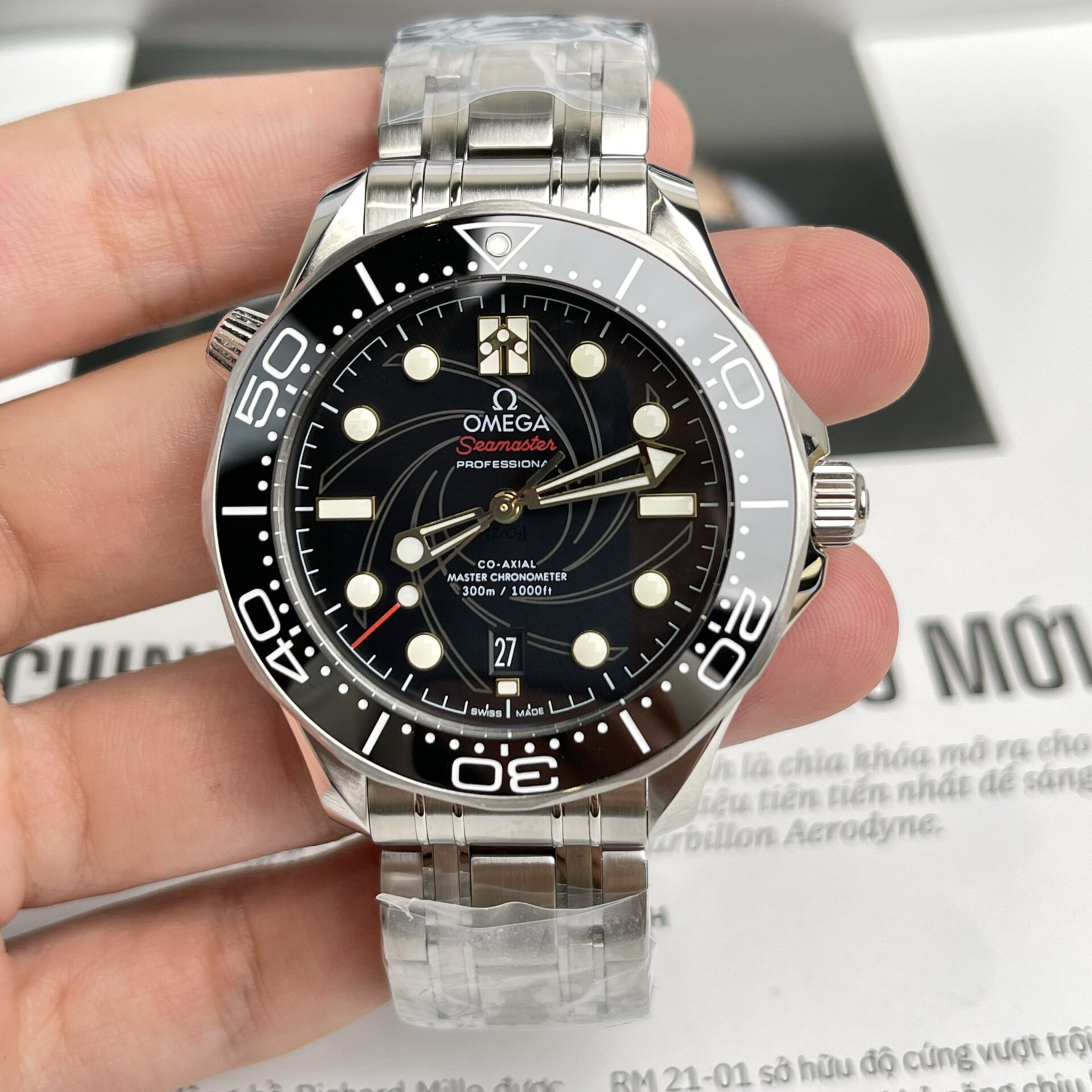 replica Omega Best Replica Watches Planet Ocean 600M Dial Light Pink VS Factory 43.5mm WATCHES 1 