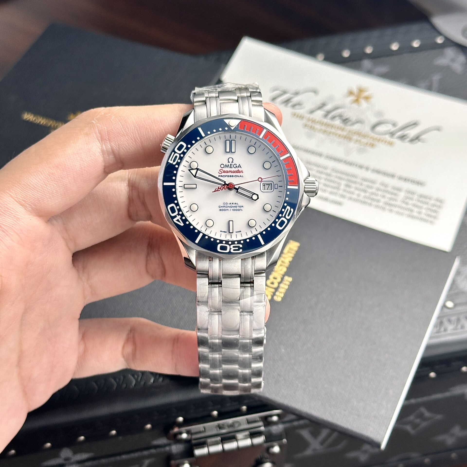 replica Omega Best Replica Watches Planet Ocean 600M Dial Light Pink VS Factory 43.5mm WATCHES 1 