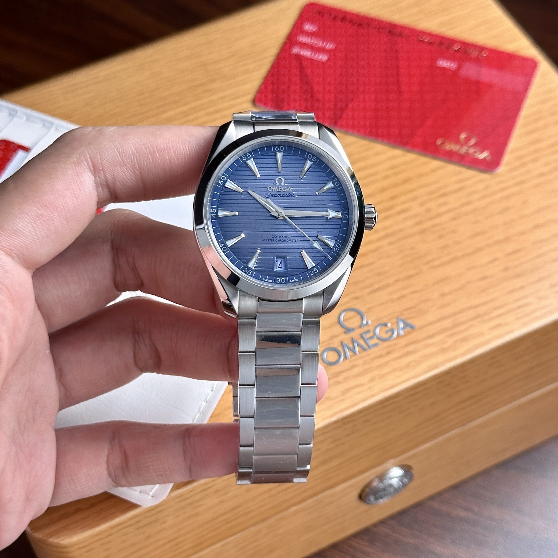 replica Omega Replica Watch Constellation White Dial Leather Strap 41mm WATCHES 1 